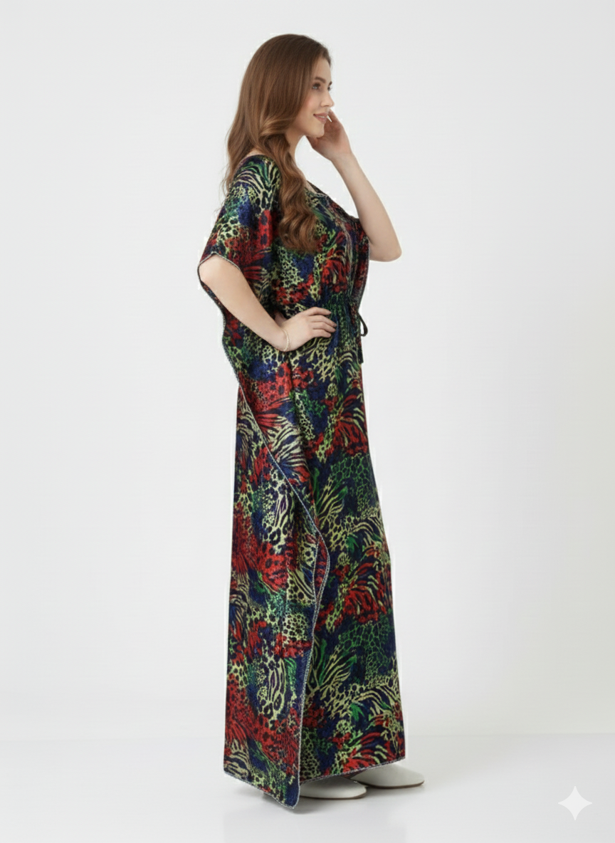 Jewel Safari Kaftan Style Nightgown ā Glamoura X