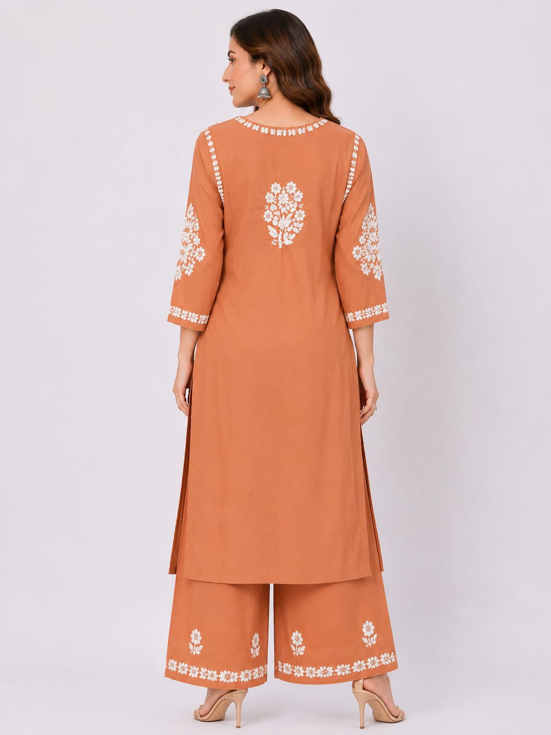 Modal Rayon Kurti Palazzo Set