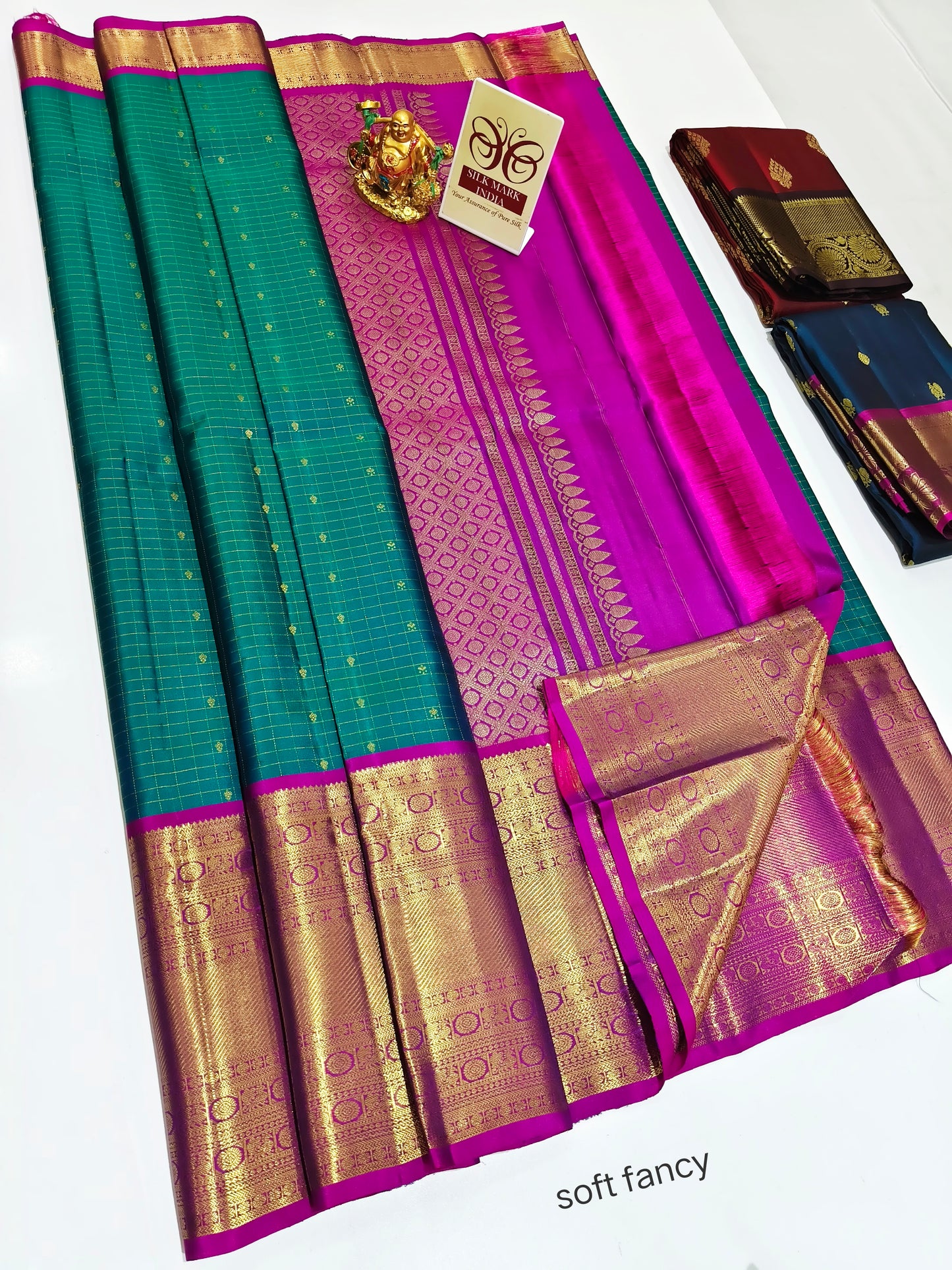 Kanchipuram Pure Soft Silks Sarees-with Silk Mark certificate- catalogue C4- 220 collections