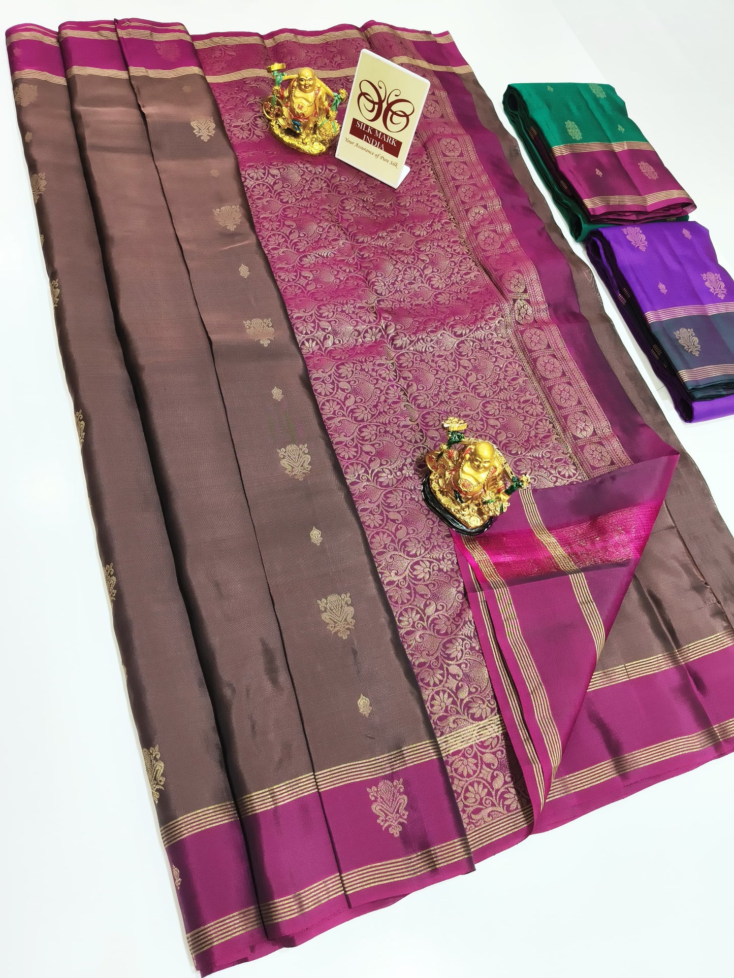 Kanchipuram Pure Soft Silks Sarees-with Silk Mark certificate- catalogue C2- 240 collections