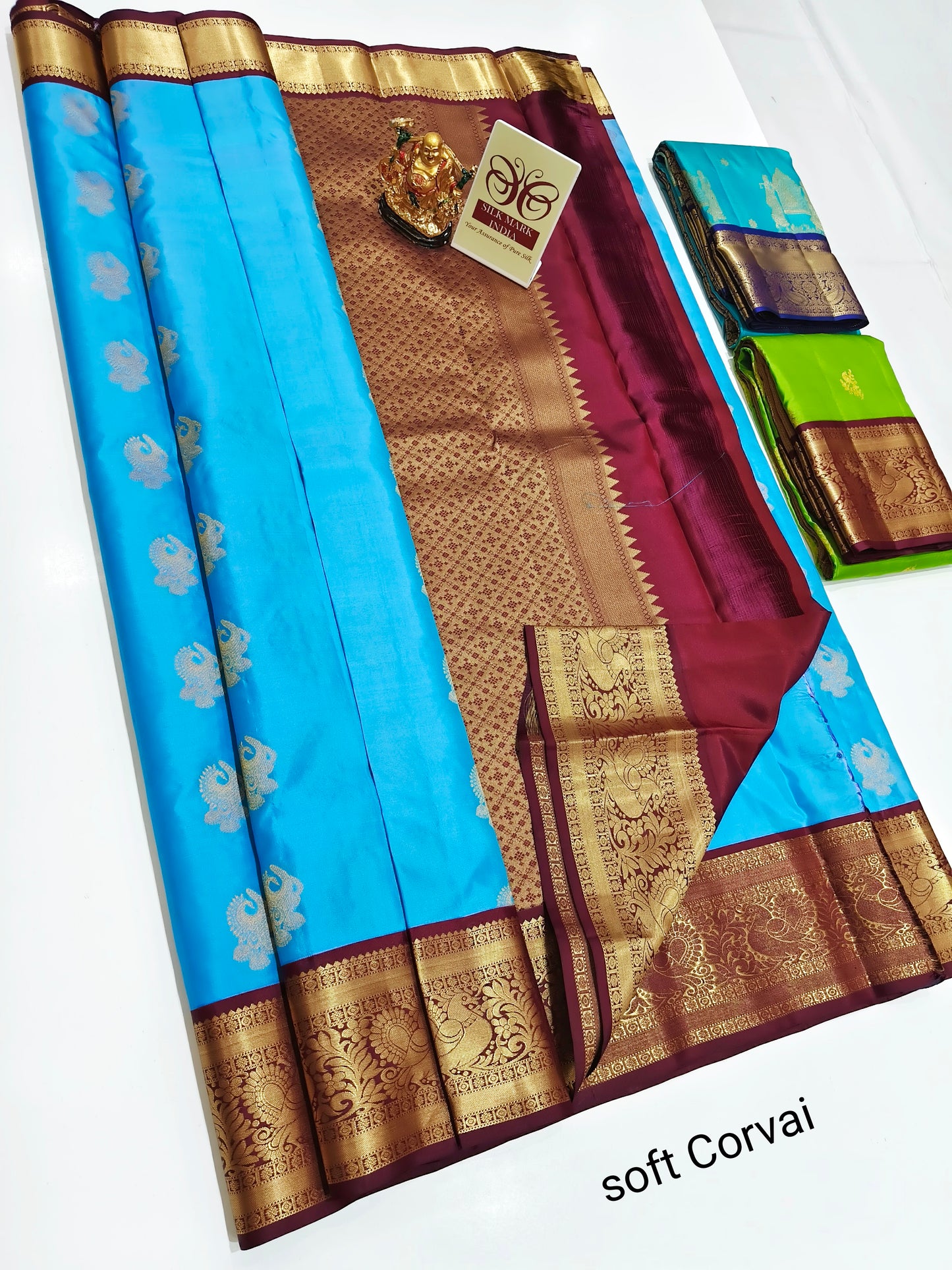Kanchipuram Pure Soft Silks Sarees-with Silk Mark certificate- catalogue C2- 240 collections
