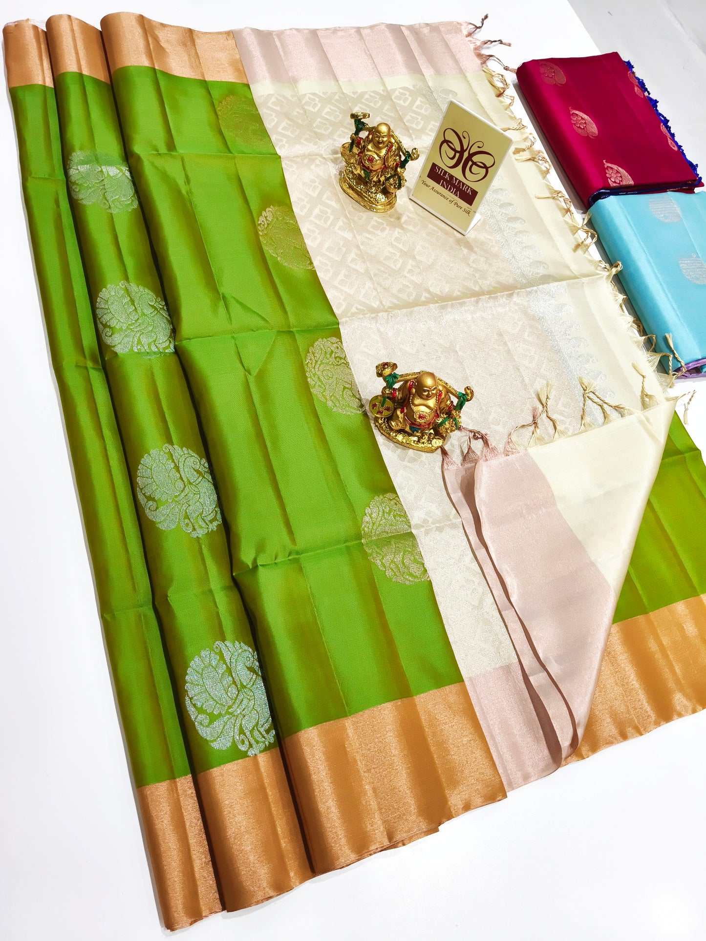 Kanchipuram Pure Soft Silks Sarees-with Silk Mark certificate- catalogue C3- 220 collections