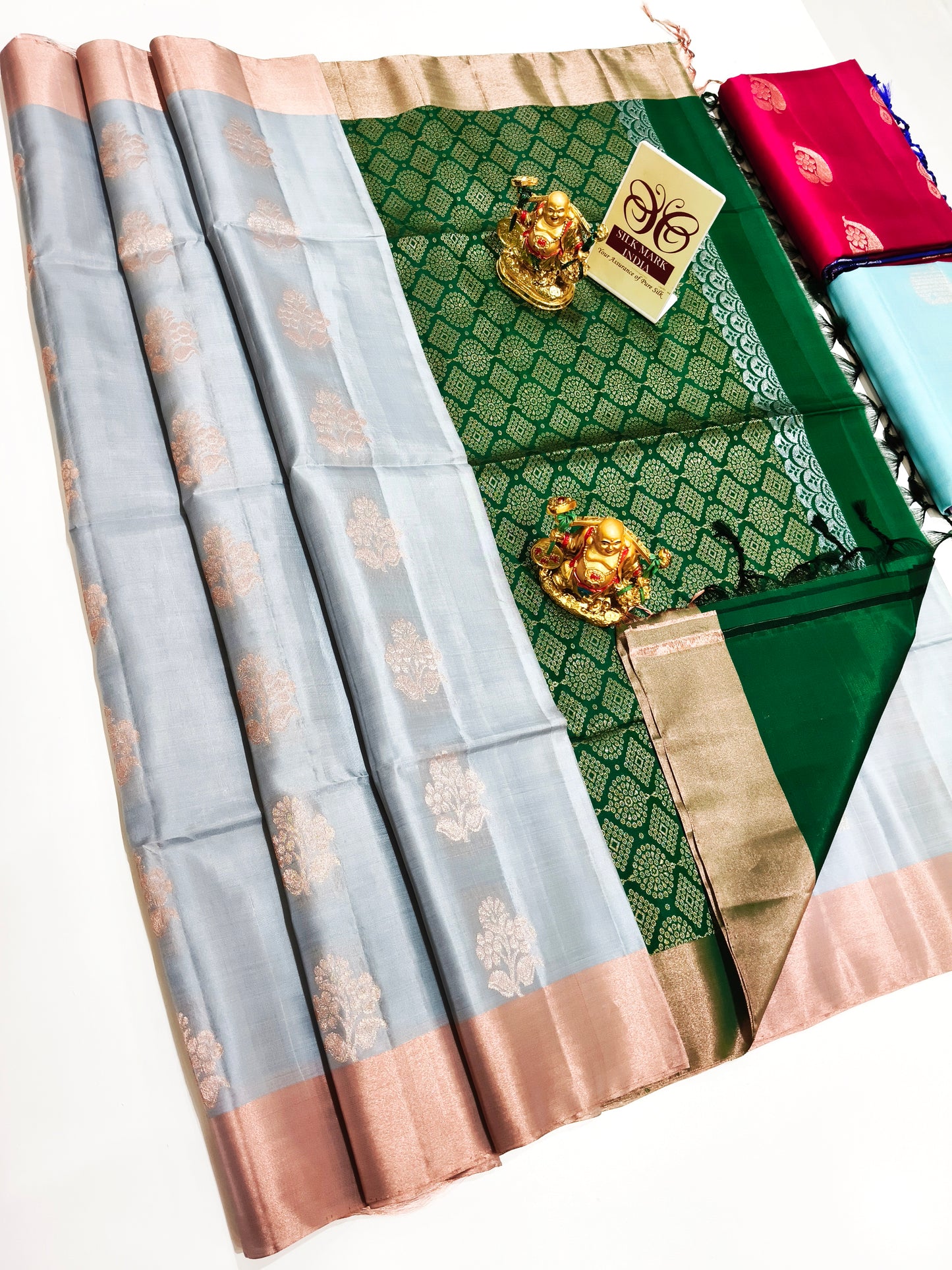 Kanchipuram Pure Soft Silks Sarees-with Silk Mark certificate- catalogue C3- 220 collections