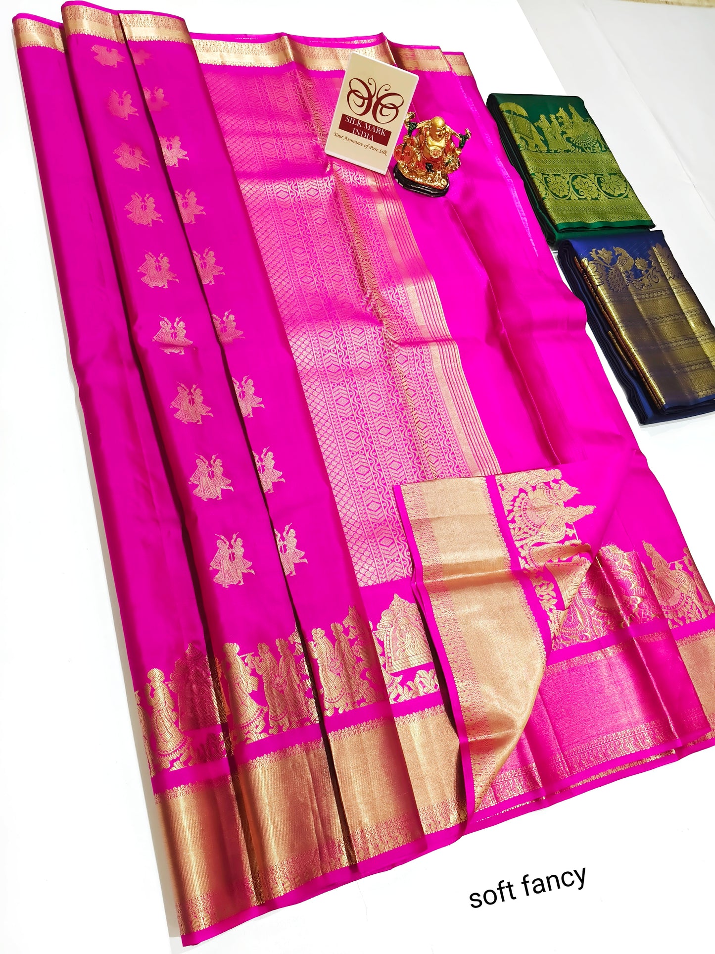 Kanchipuram Pure Soft Silks Sarees-with Silk Mark certificate- catalogue C2- 240 collections