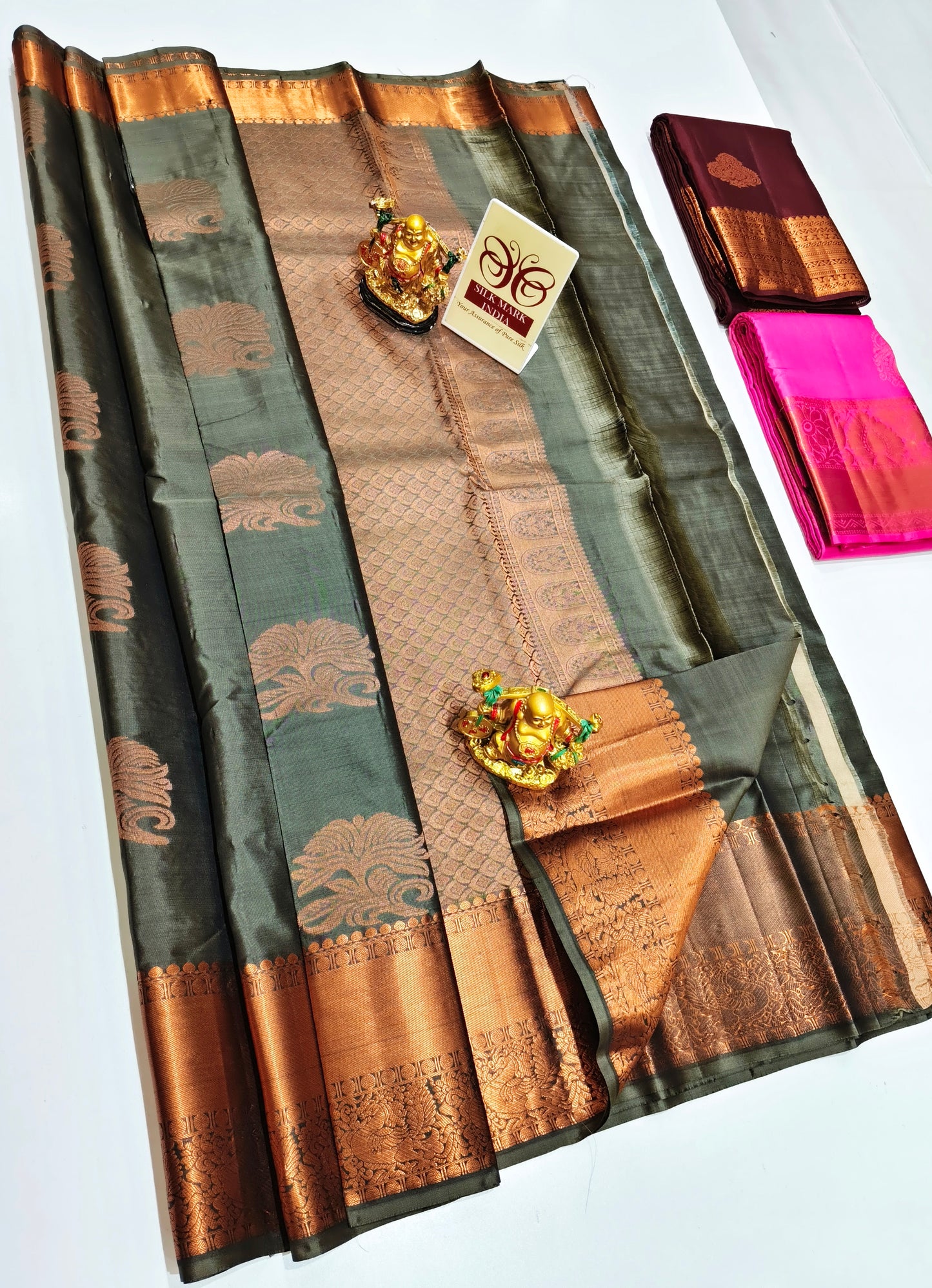 Kanchipuram Pure Soft Silks Sarees-with Silk Mark certificate- catalogue C2- 240 collections