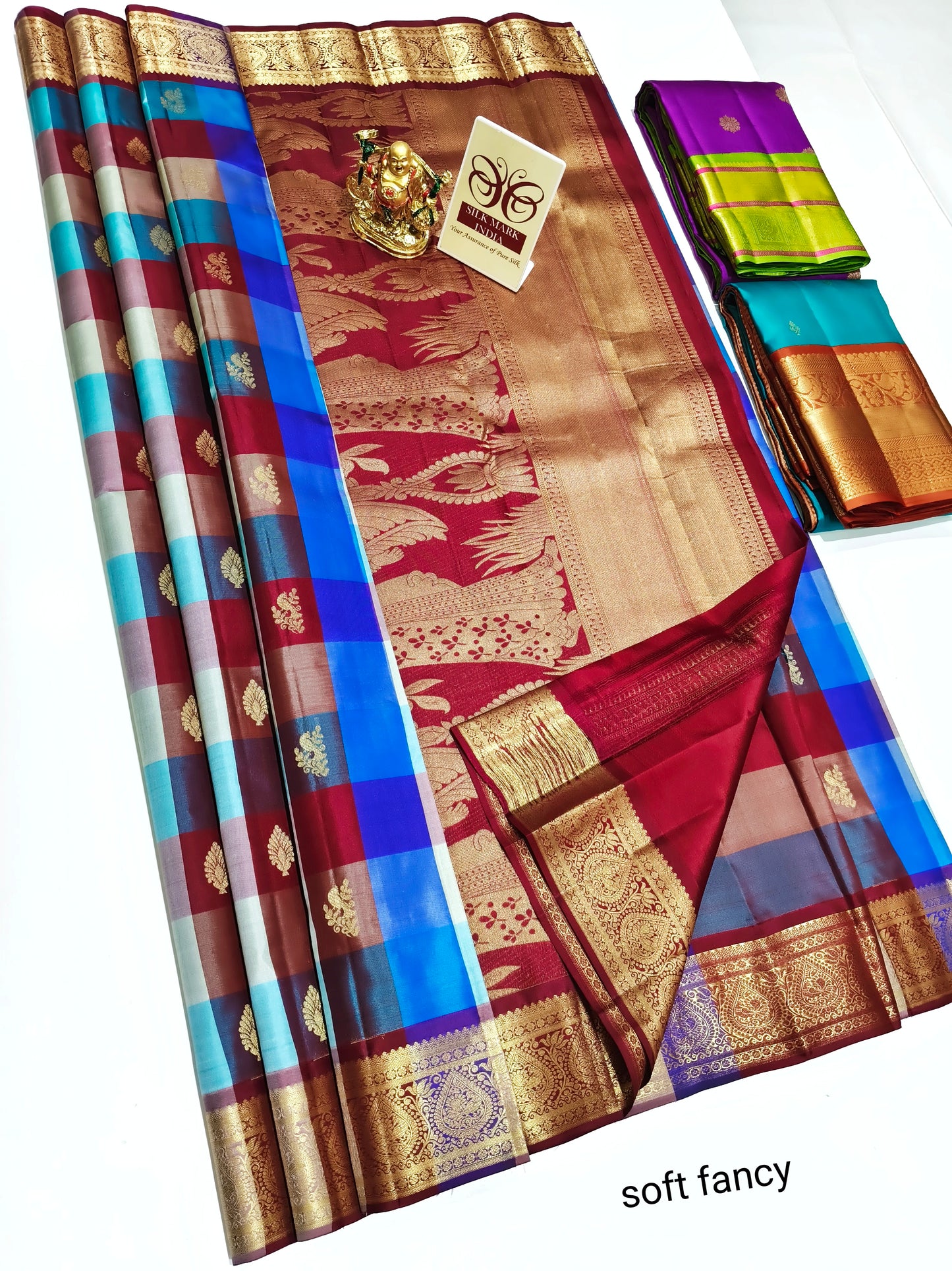 Kanchipuram Pure Soft Silks Sarees-with Silk Mark certificate- catalogue C3- 220 collections