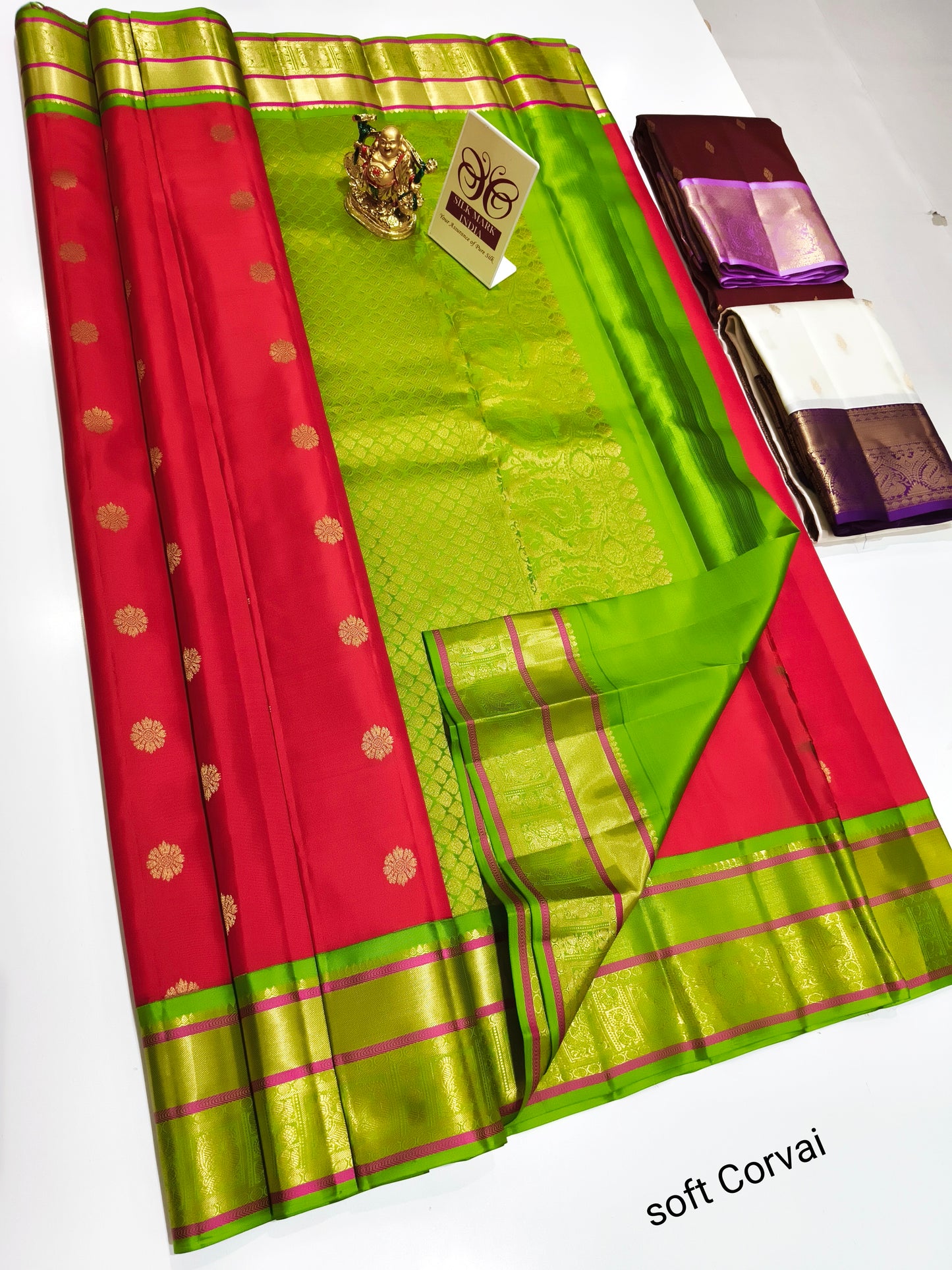 Kanchipuram Pure Soft Silks Sarees-with Silk Mark certificate- catalogue C2- 240 collections