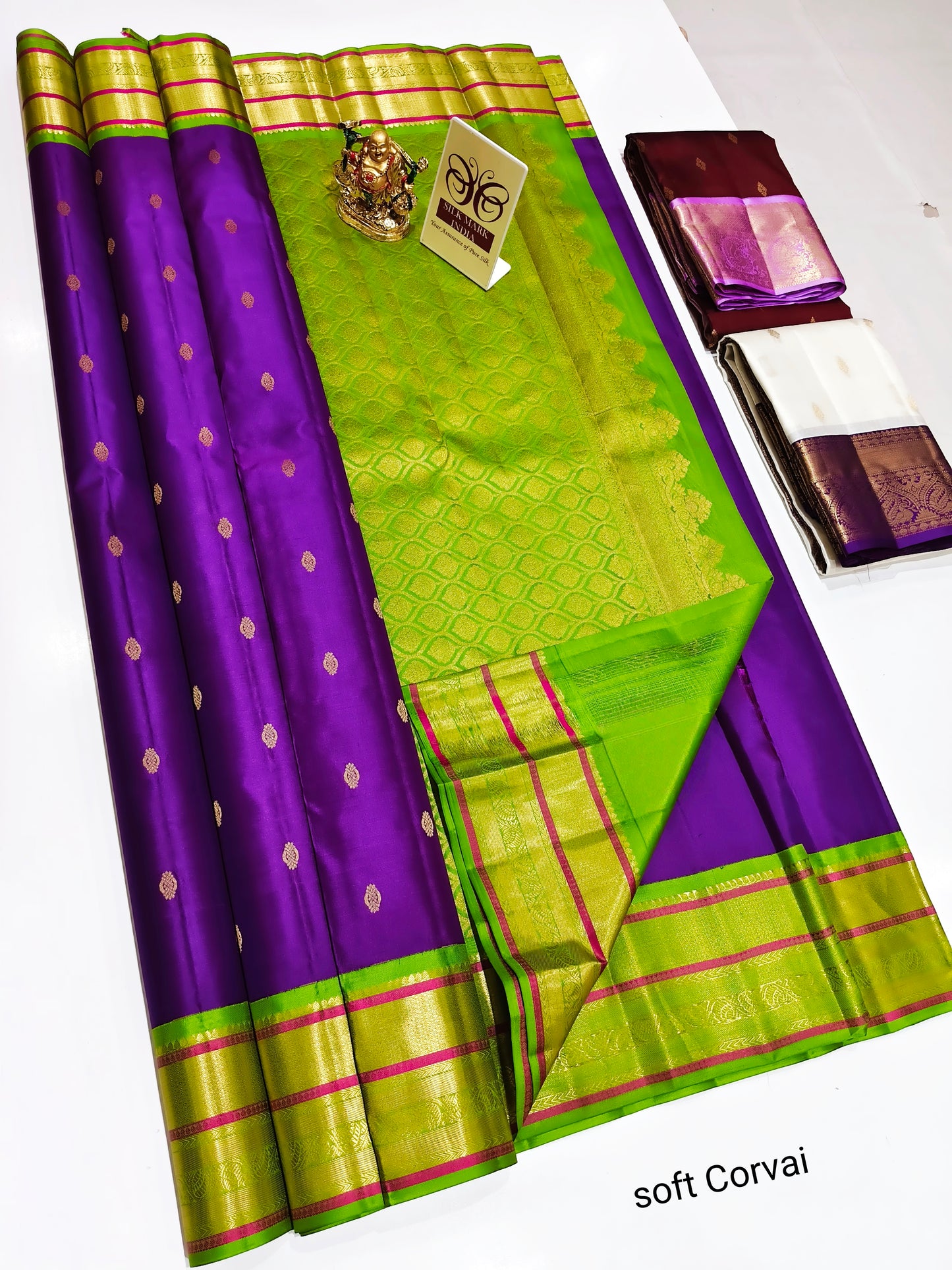 Kanchipuram Pure Soft Silks Sarees-with Silk Mark certificate- catalogue C2- 240 collections