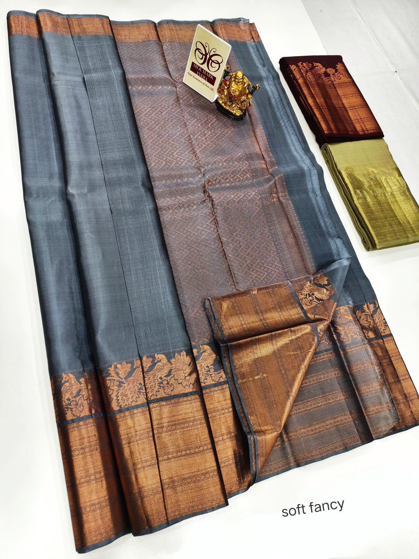 Kanchipuram Pure Soft Silks Sarees-with Silk Mark certificate- catalogue C4- 220 collections