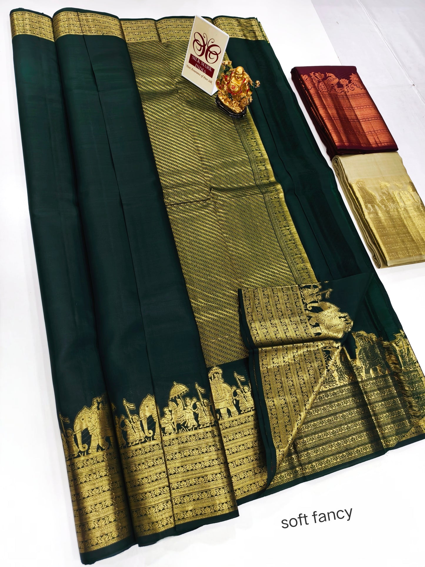 Kanchipuram Pure Soft Silks Sarees-with Silk Mark certificate- catalogue C3- 220 collections