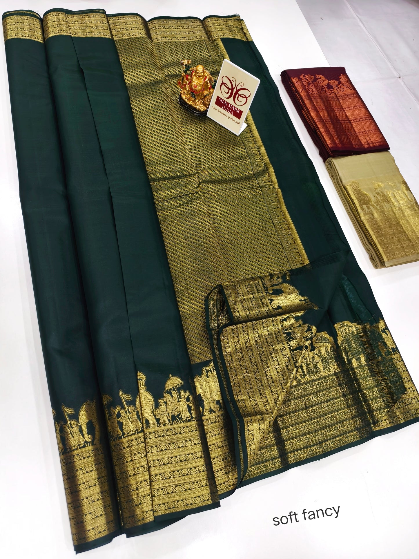Kanchipuram Pure Soft Silks Sarees-with Silk Mark certificate- catalogue C3- 220 collections