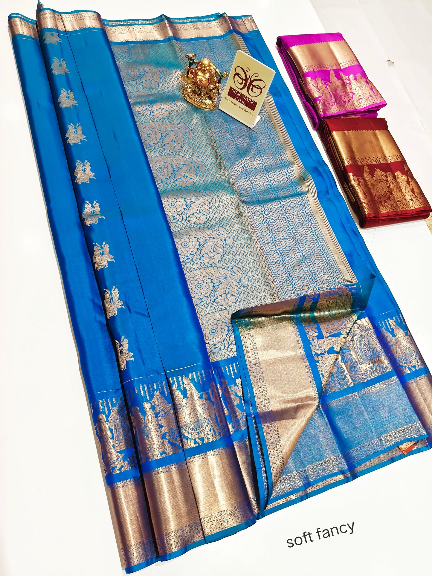 Kanchipuram Pure Soft Silks Sarees-with Silk Mark certificate- catalogue C4- 220 collections