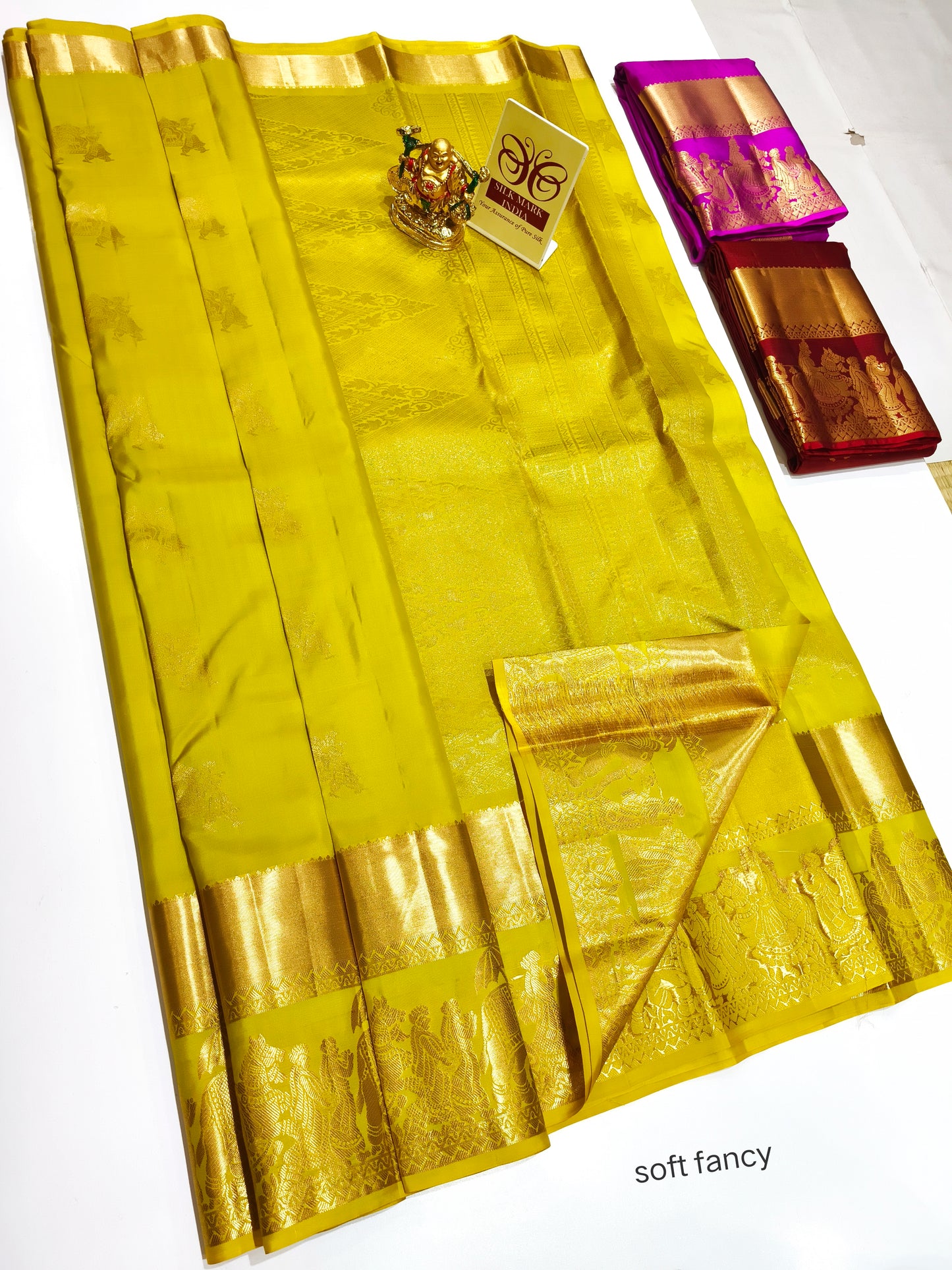 Kanchipuram Pure Soft Silks Sarees-with Silk Mark certificate- catalogue C4- 220 collections