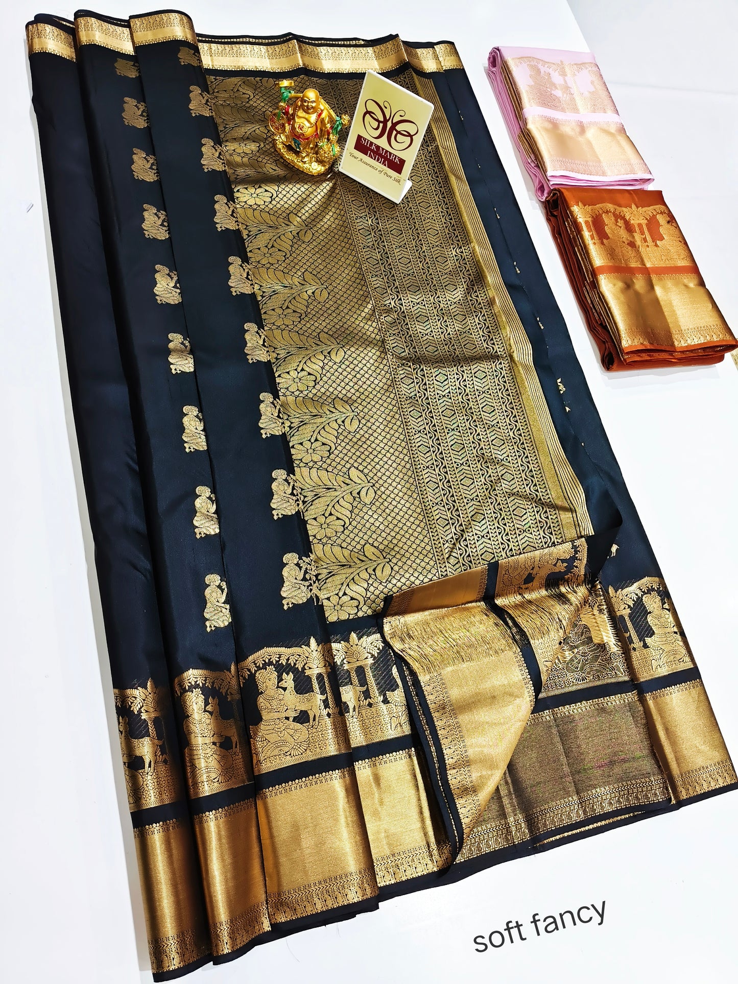 Kanchipuram Pure Soft Silks Sarees-with Silk Mark certificate- catalogue C4- 220 collections