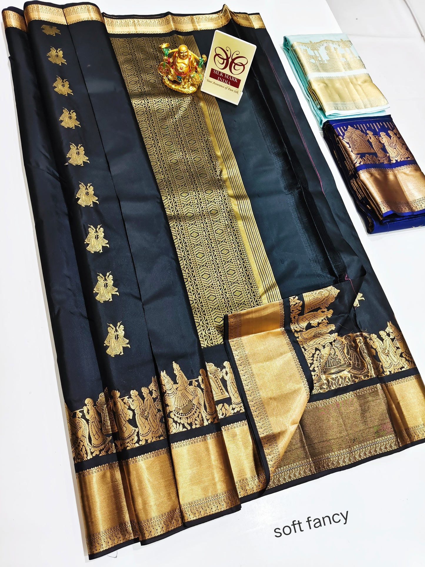 Kanchipuram Pure Soft Silks Sarees-with Silk Mark certificate- catalogue C4- 220 collections