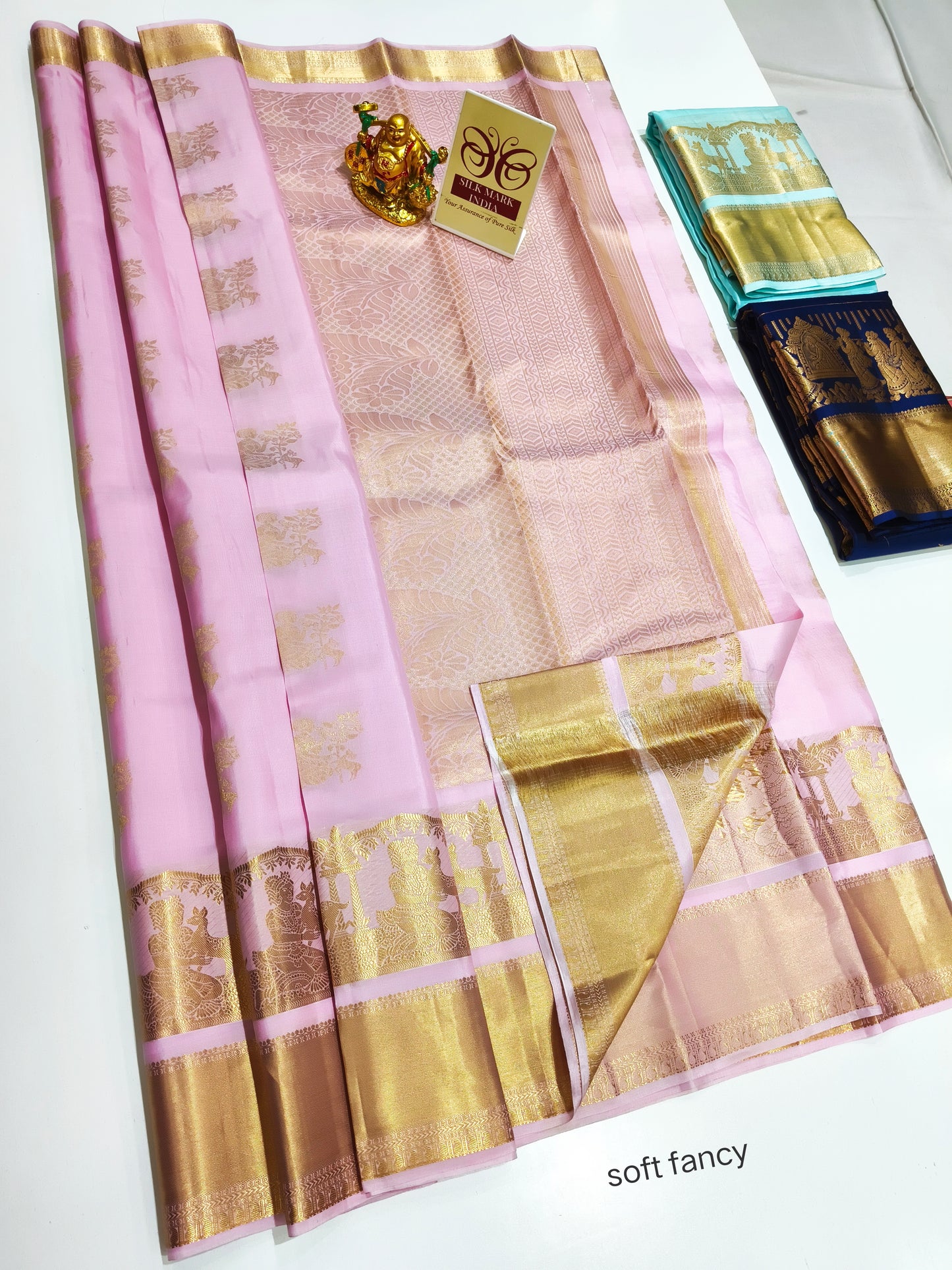 Kanchipuram Pure Soft Silks Sarees-with Silk Mark certificate- catalogue C4- 220 collections