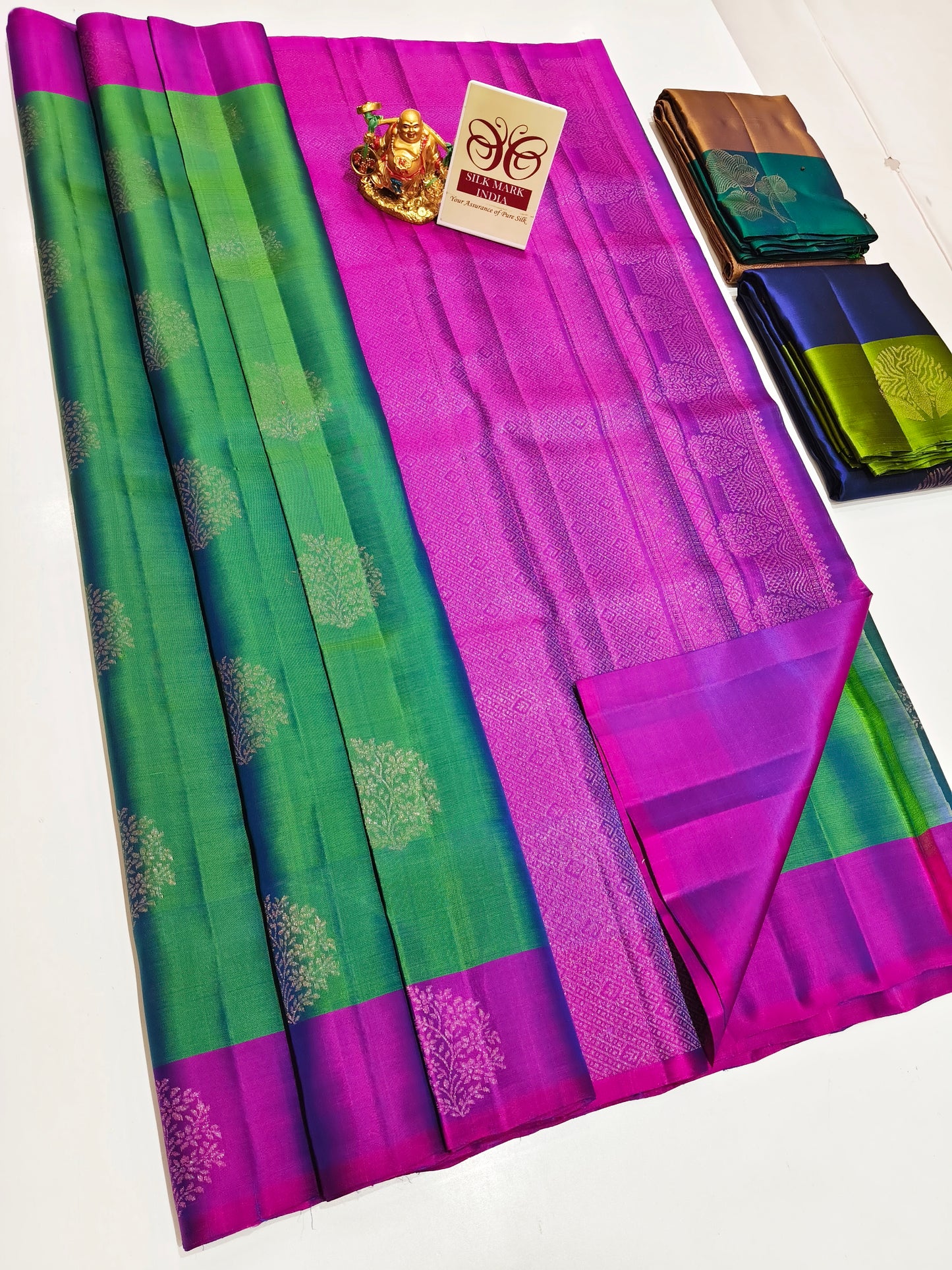Kanchipuram Pure Soft Silks Sarees-with Silk Mark certificate- catalogue C4- 220 collections