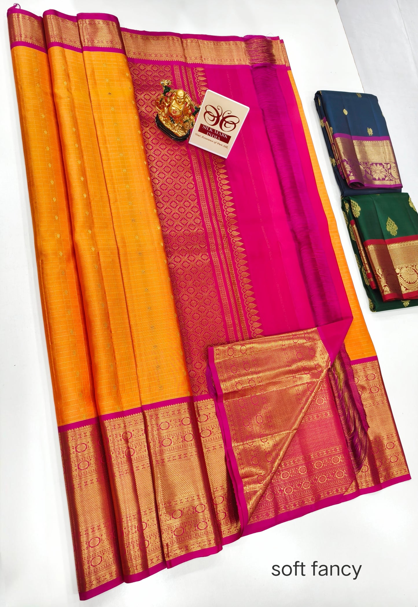Kanchipuram Pure Soft Silks Sarees-with Silk Mark certificate- catalogue C3- 220 collections