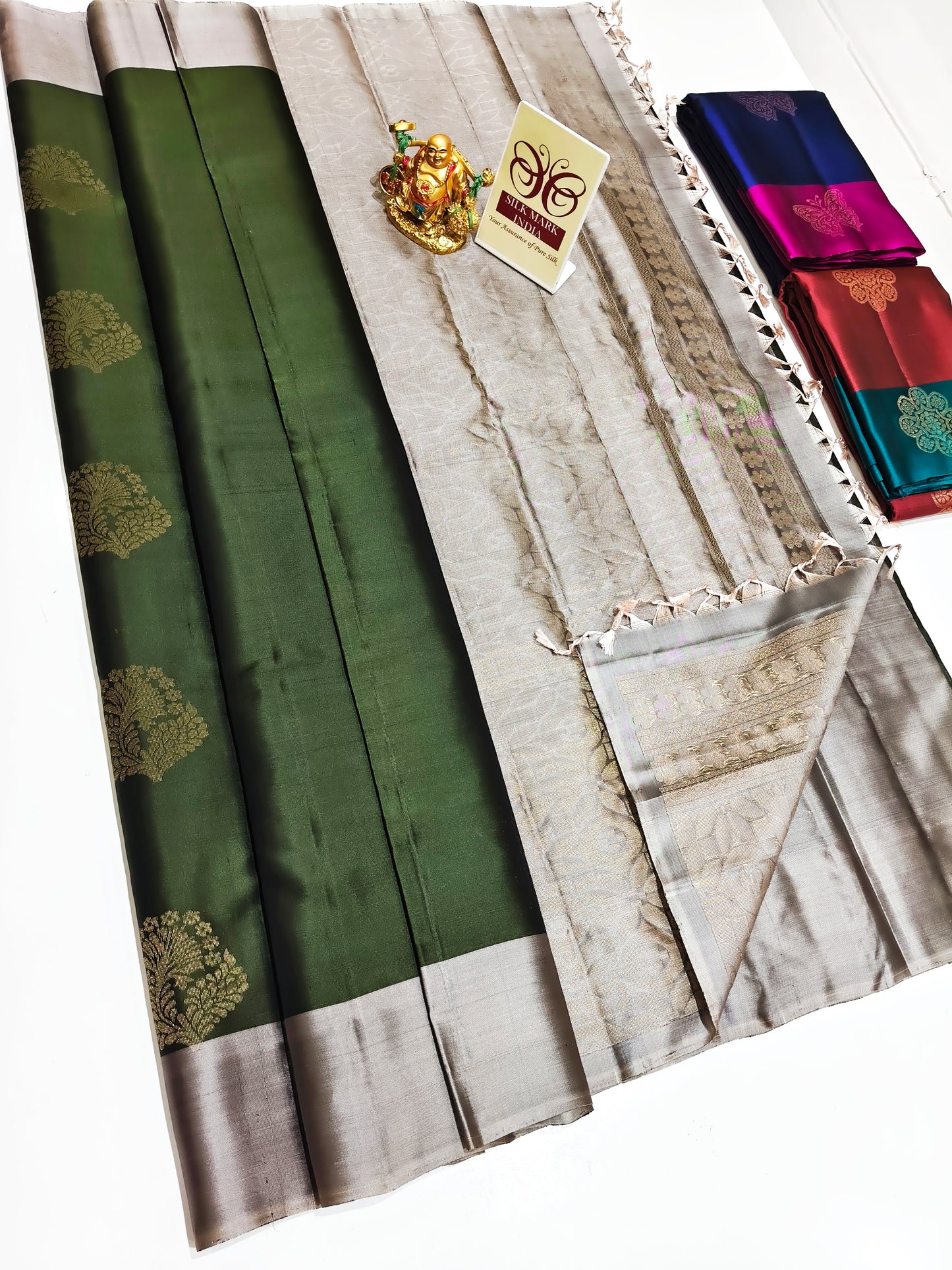 Kanchipuram Pure Soft Silks Sarees-with Silk Mark certificate- catalogue C4- 220 collections