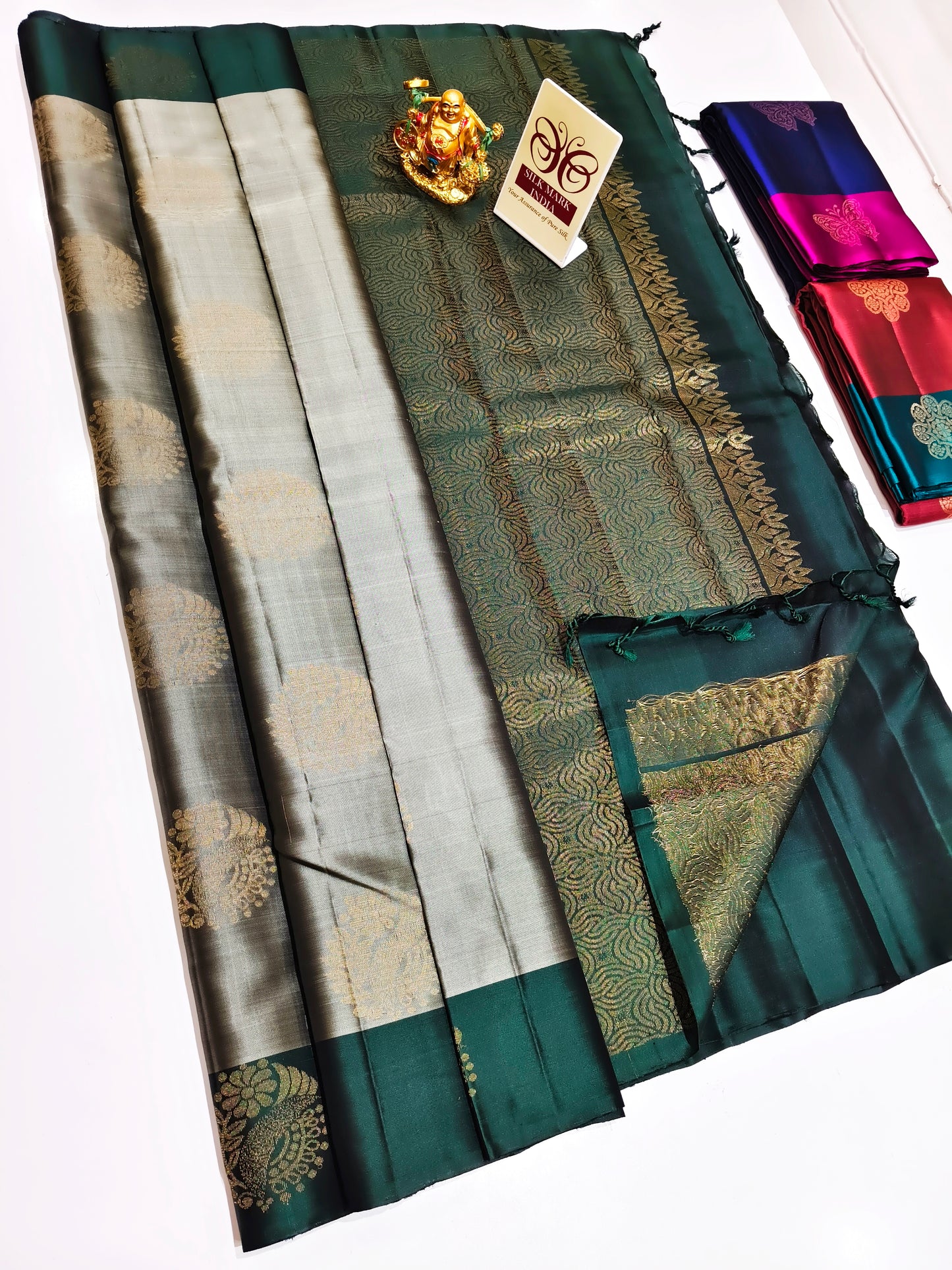 Kanchipuram Pure Soft Silks Sarees-with Silk Mark certificate- catalogue C4- 220 collections