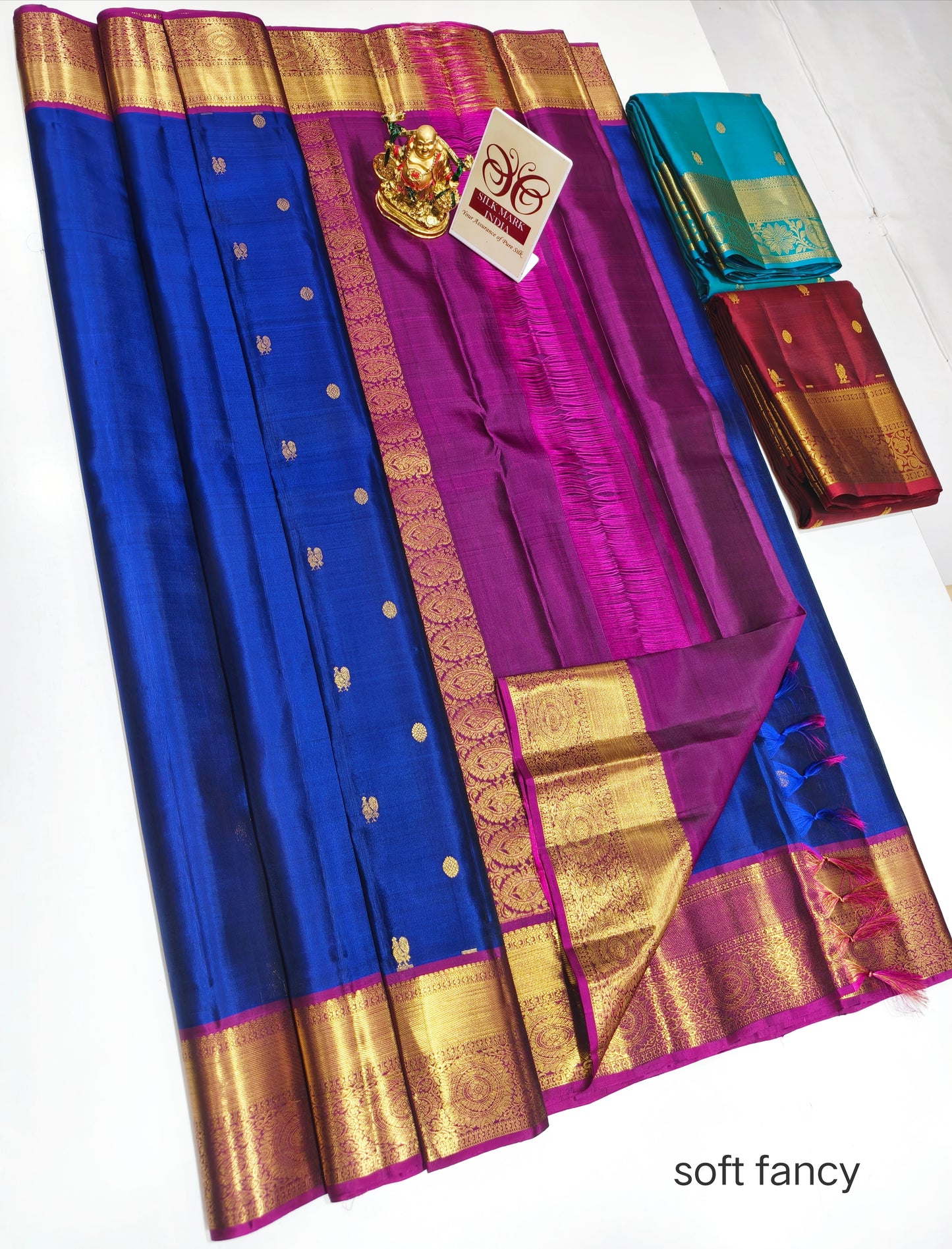 Kanchipuram Pure Soft Silks Sarees-with Silk Mark certificate- catalogue C3- 220 collections