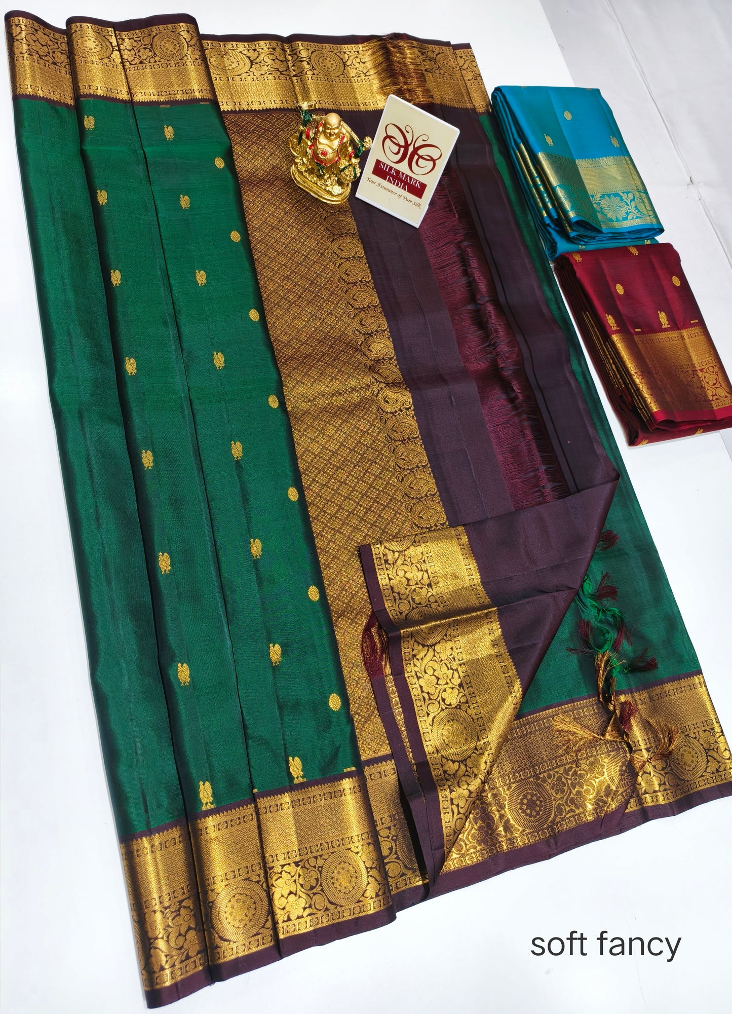 Kanchipuram Pure Soft Silks Sarees-with Silk Mark certificate- catalogue C3- 220 collections