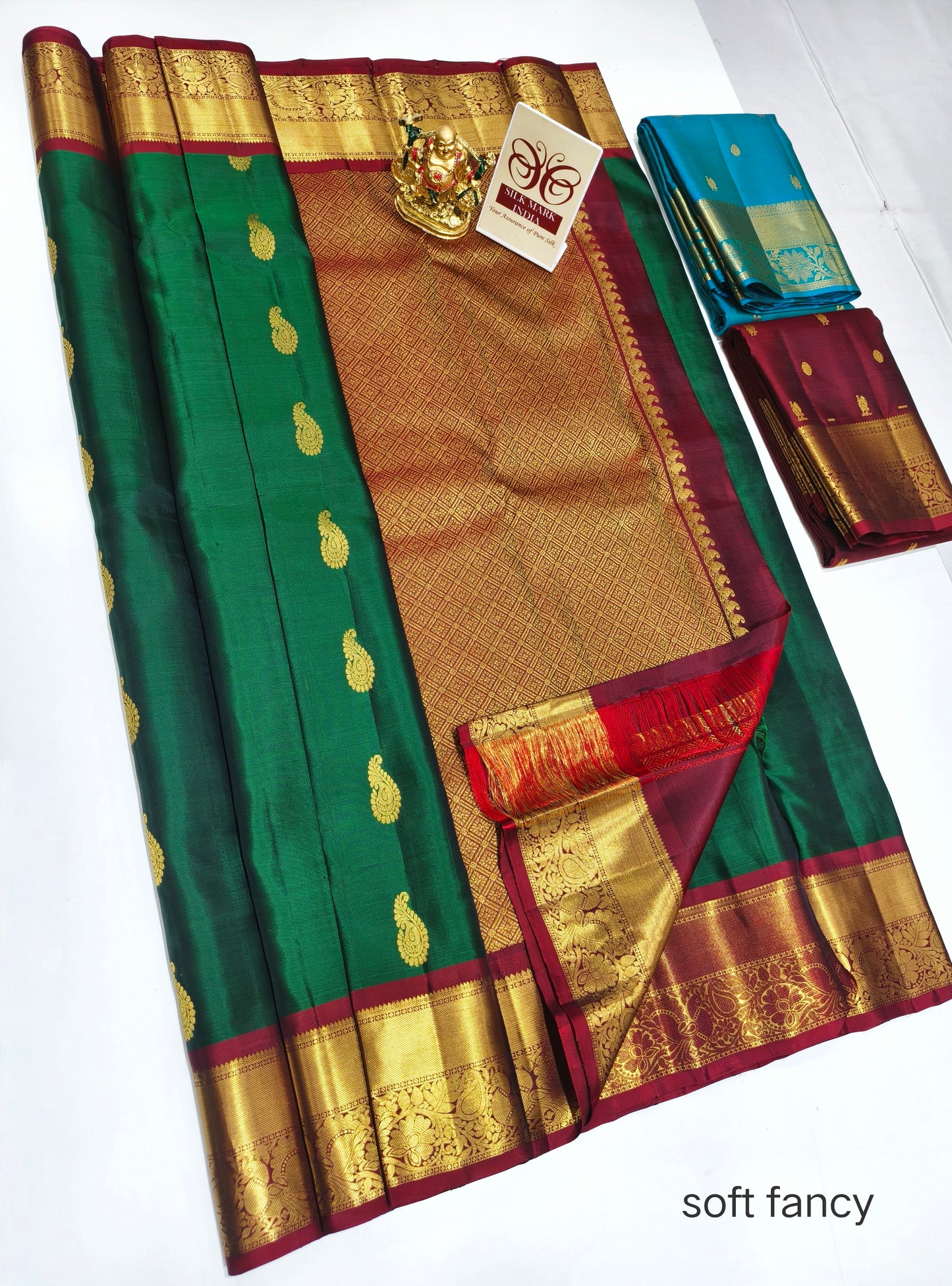 Kanchipuram Pure Soft Silks Sarees-with Silk Mark certificate- catalogue C3- 220 collections
