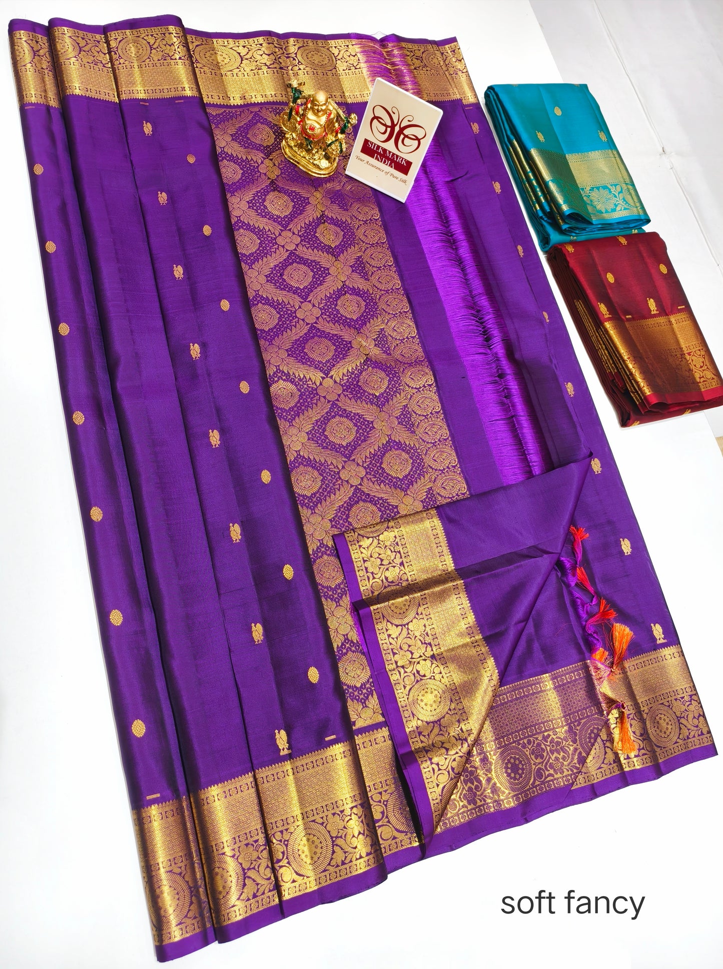 Kanchipuram Pure Soft Silks Sarees-with Silk Mark certificate- catalogue C4- 220 collections