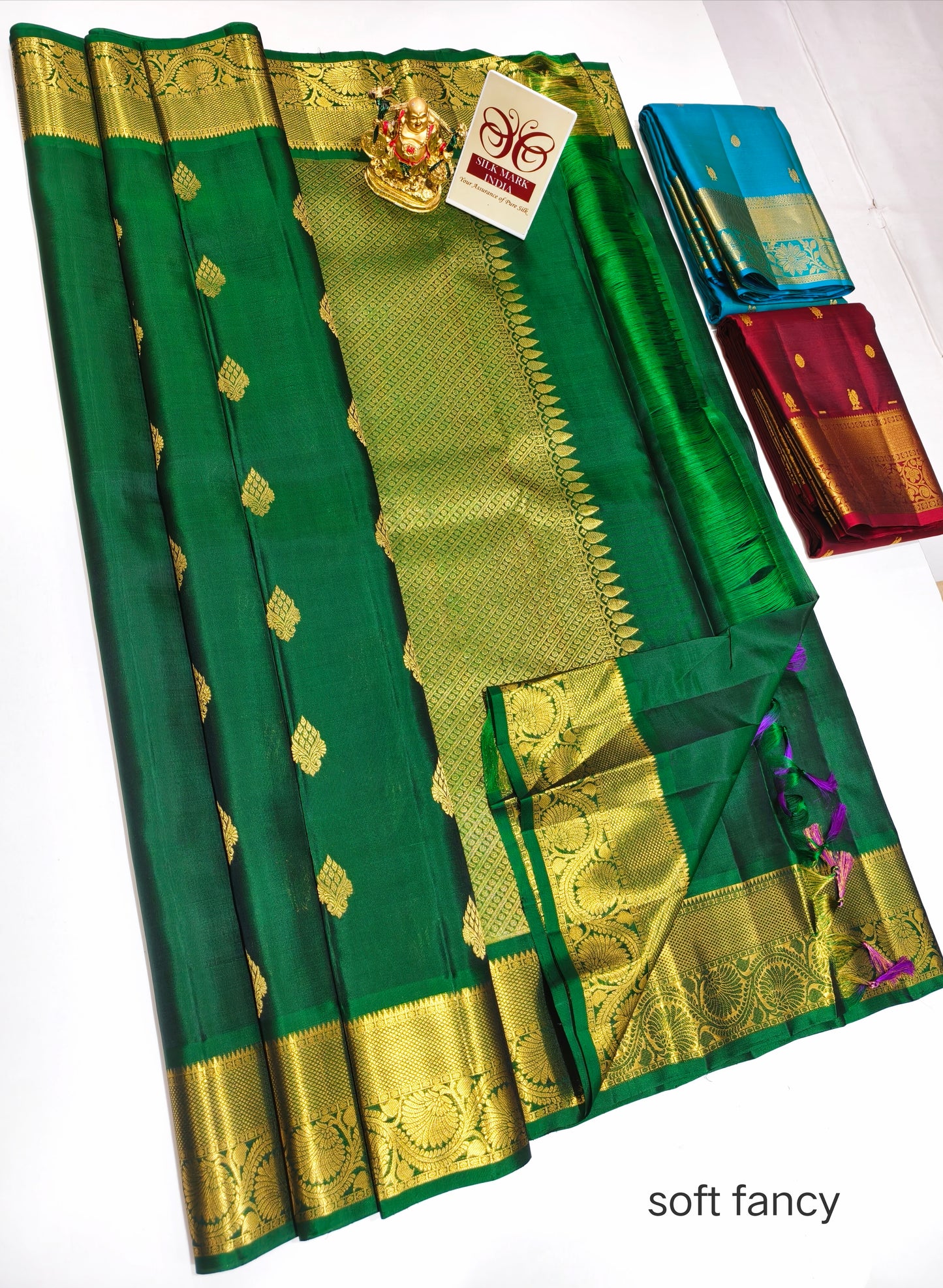 Kanchipuram Pure Soft Silks Sarees-with Silk Mark certificate- catalogue C4- 220 collections