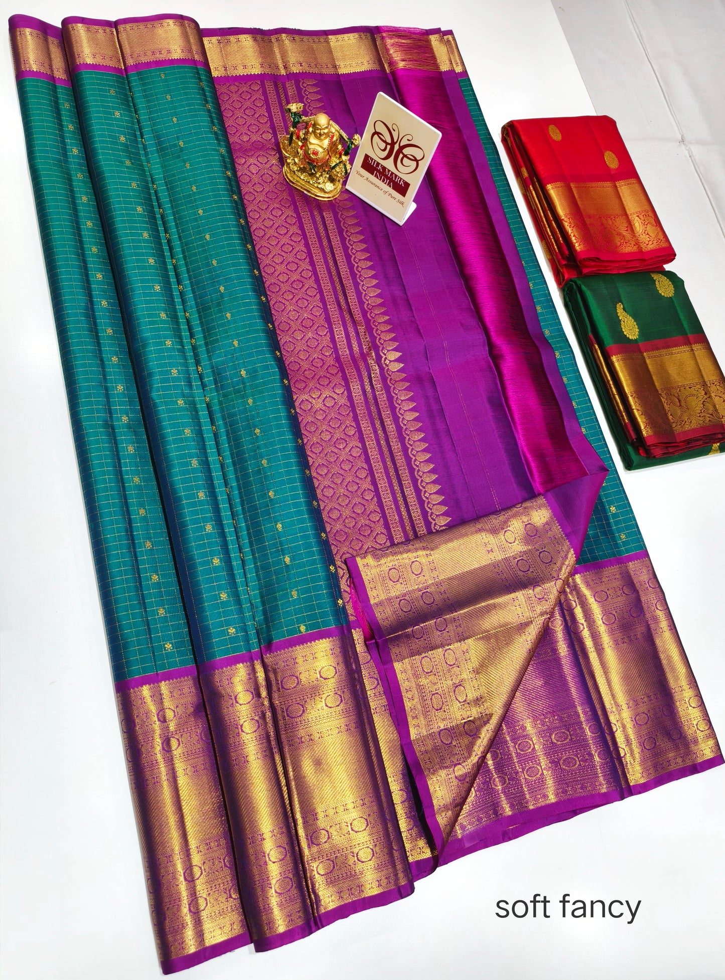 Kanchipuram Pure Soft Silks Sarees-with Silk Mark certificate- catalogue C4- 220 collections