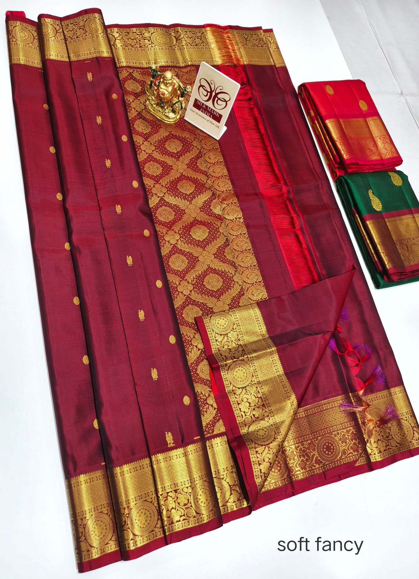 Kanchipuram Pure Soft Silks Sarees-with Silk Mark certificate- catalogue C4- 220 collections