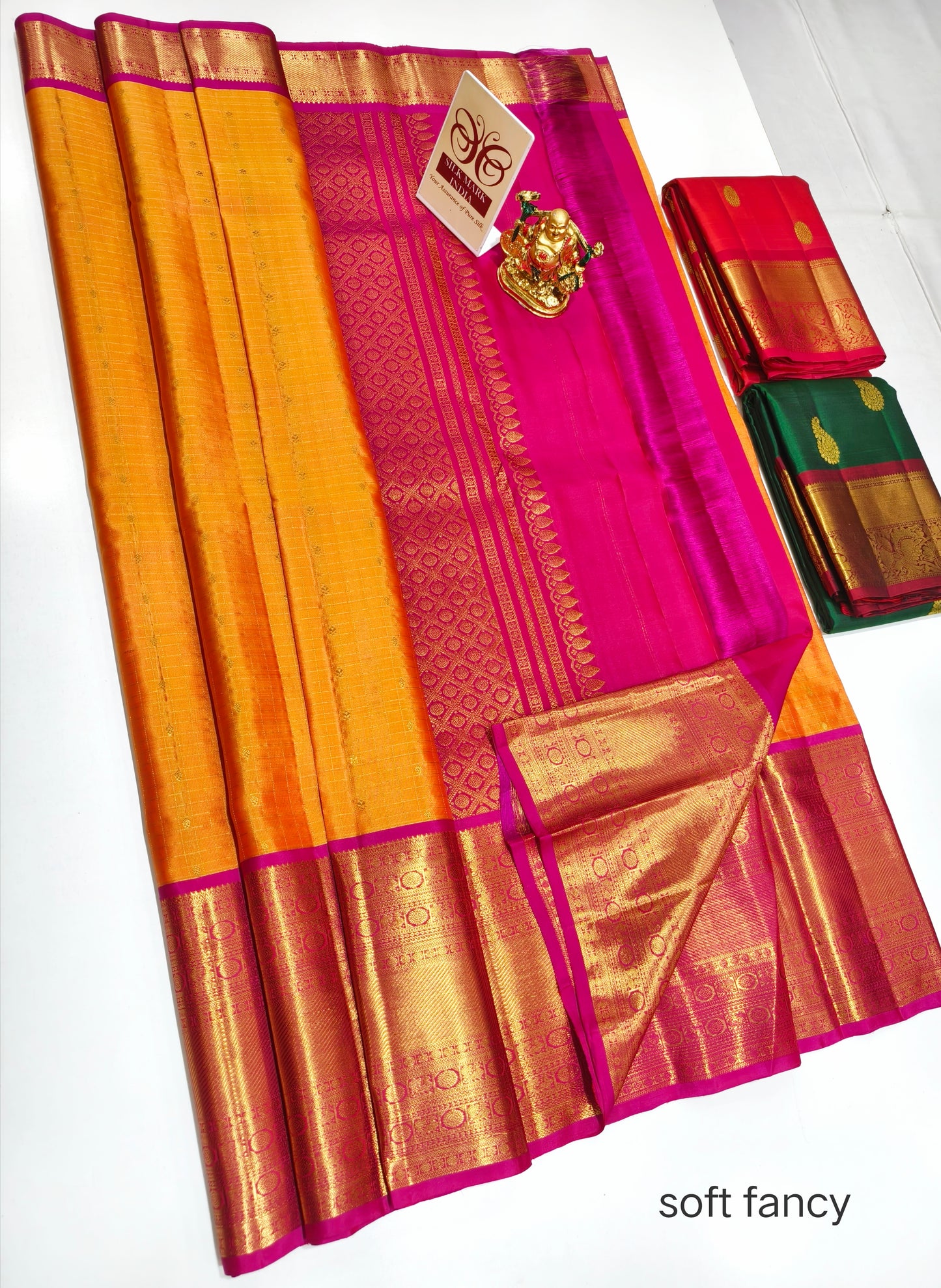Kanchipuram Pure Soft Silks Sarees-with Silk Mark certificate- catalogue C3- 220 collections