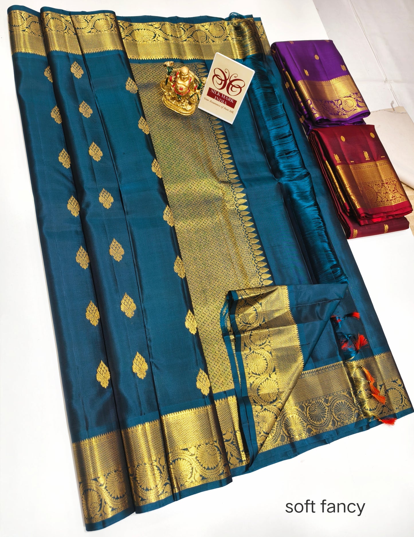 Kanchipuram Pure Soft Silks Sarees-with Silk Mark certificate- catalogue C4- 220 collections