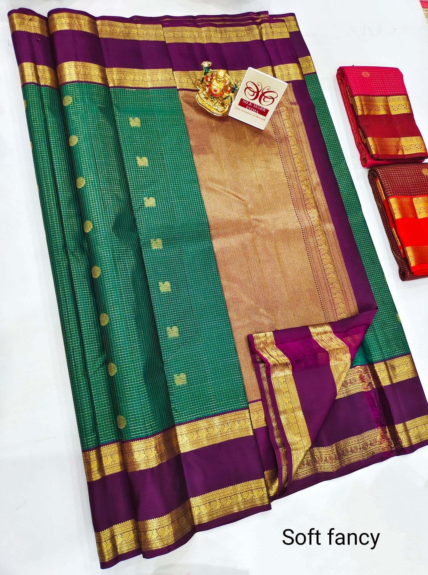 Kanchipuram Pure Soft Silks Sarees-with Silk Mark certificate- catalogue C3- 220 collections