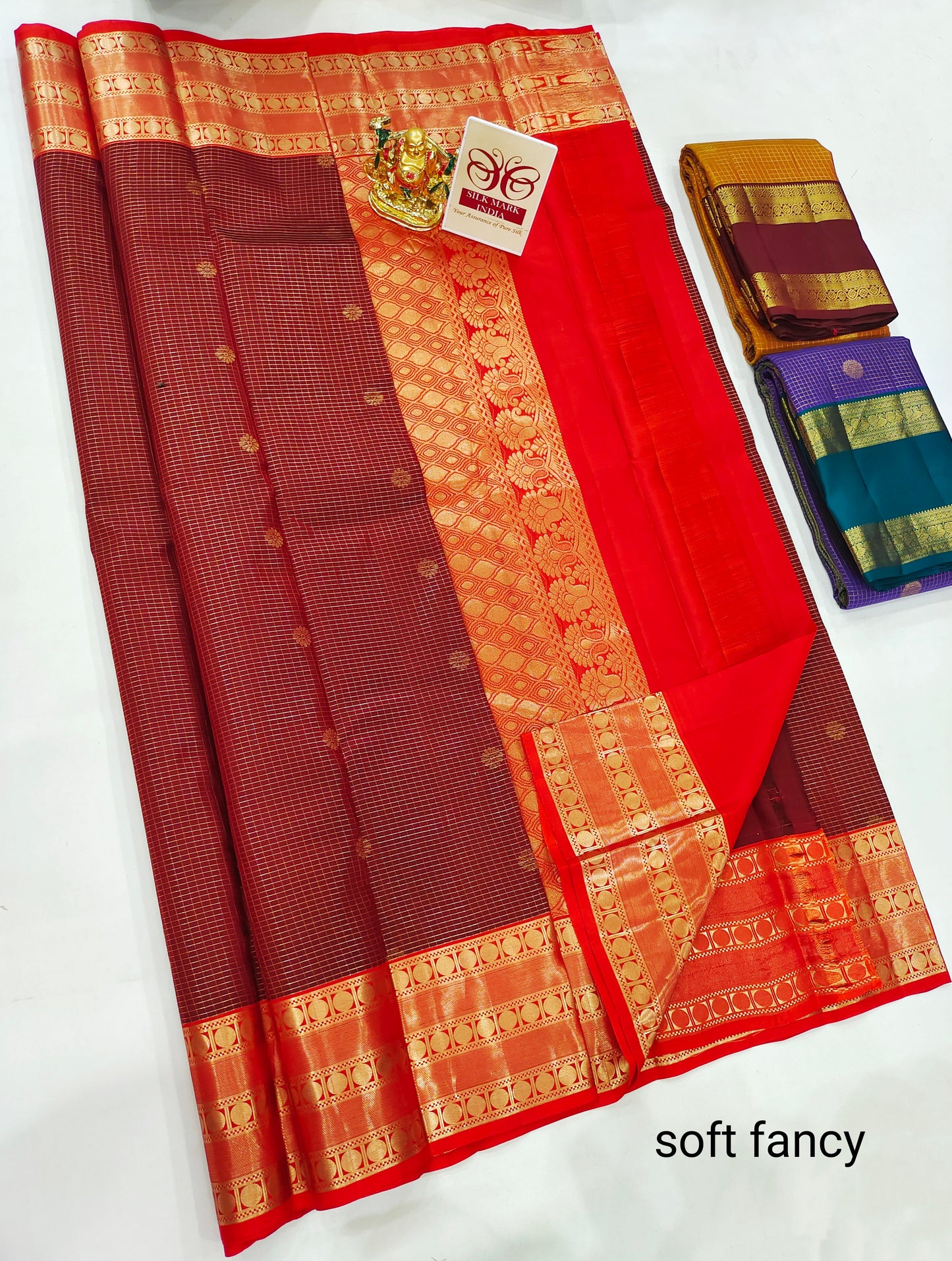 Kanchipuram Pure Soft Silks Sarees-with Silk Mark certificate- catalogue C3- 220 collections