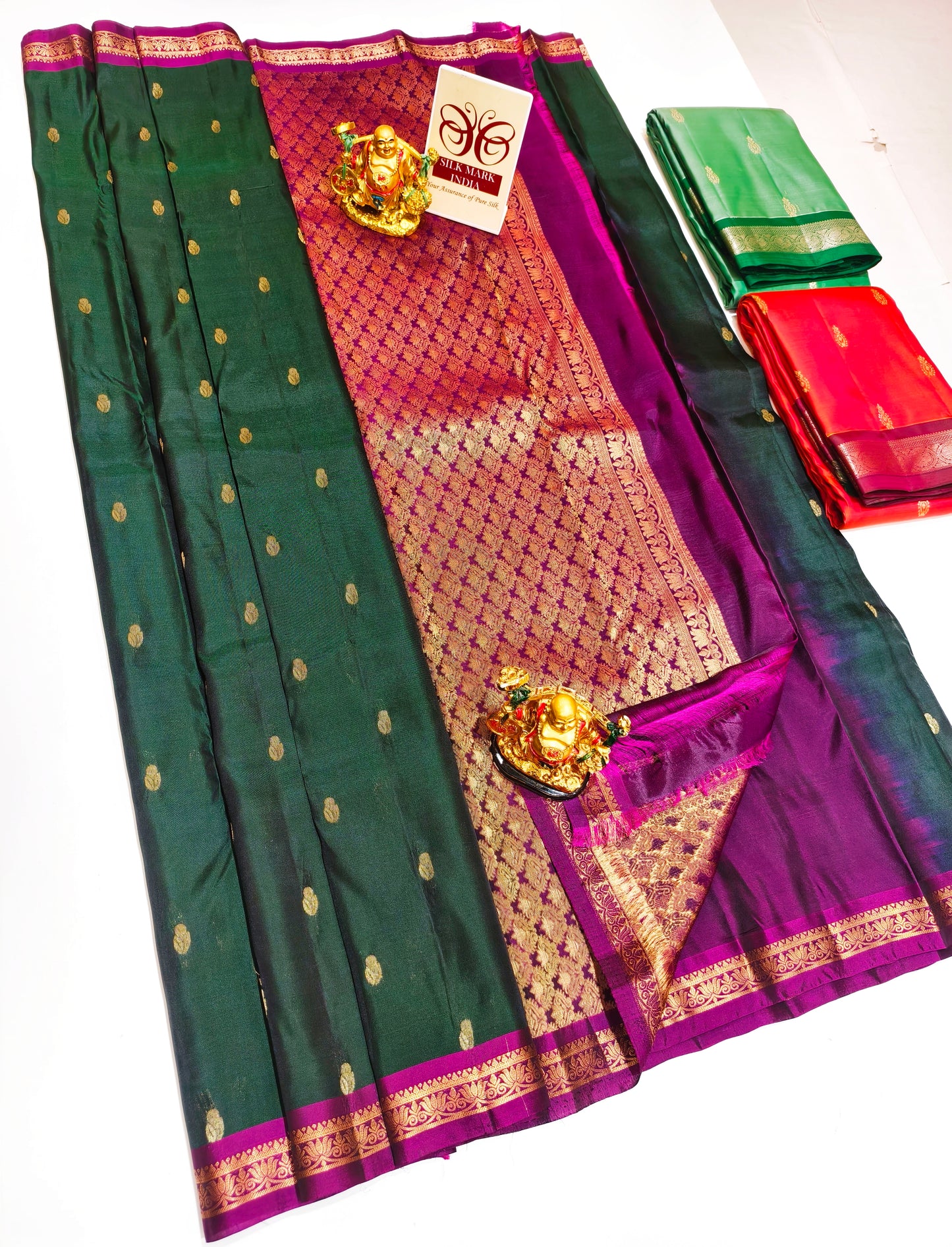 Kanchipuram Pure Soft Silks Sarees-with Silk Mark certificate- catalogue C4- 220 collections