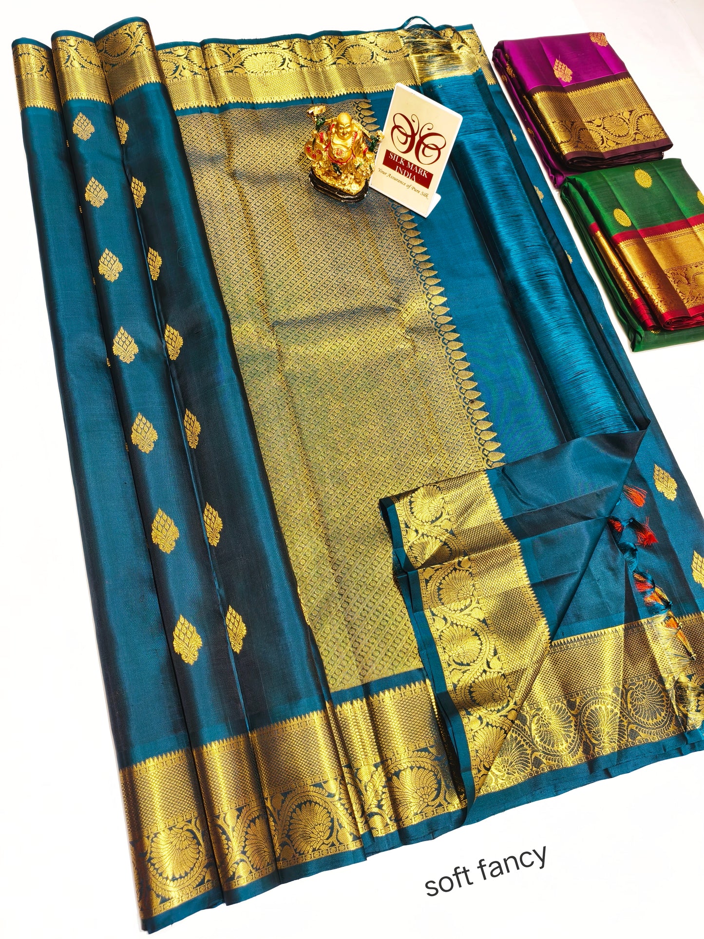 Kanchipuram Pure Soft Silks Sarees-with Silk Mark certificate- catalogue C4- 220 collections