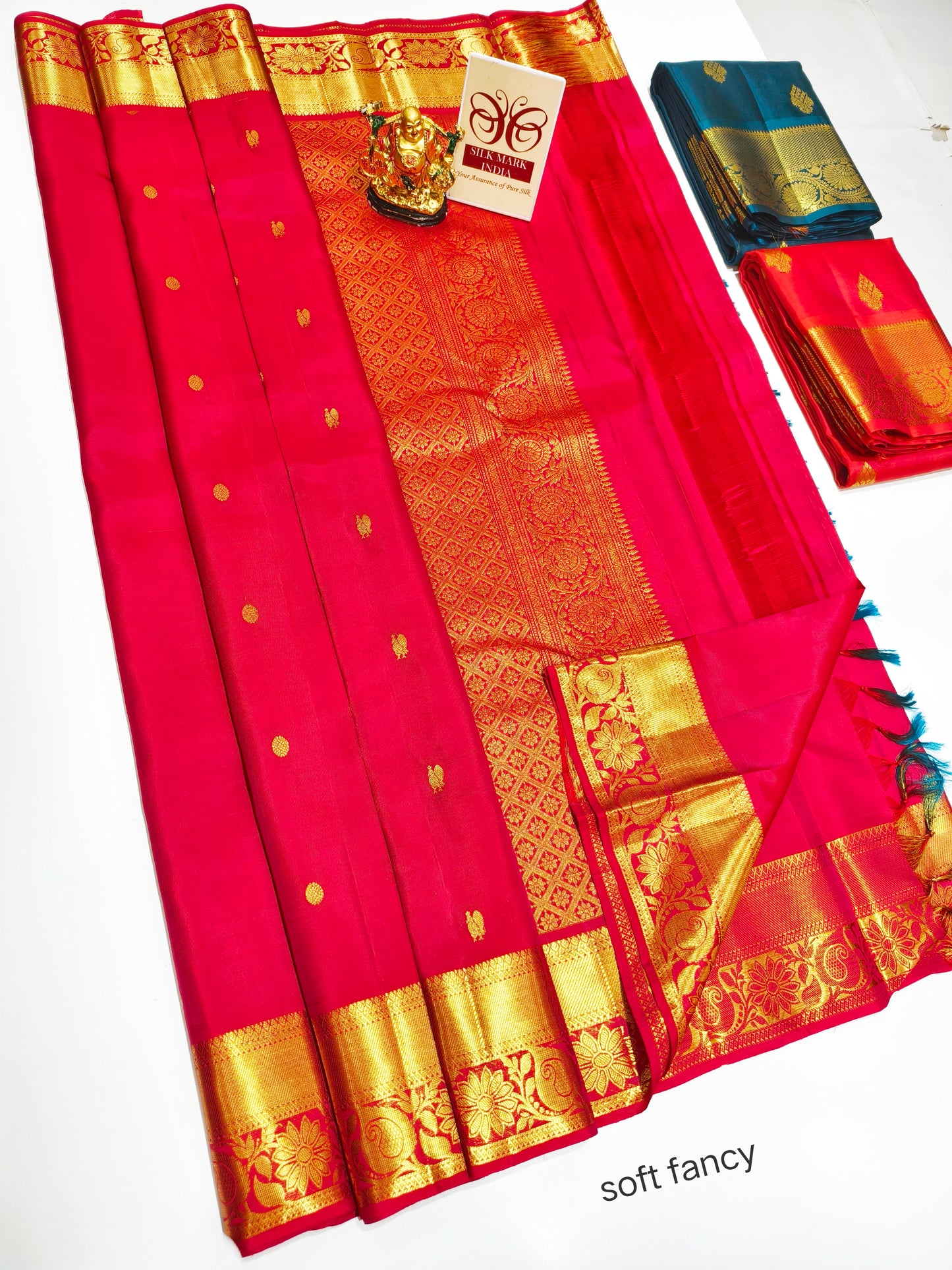 Kanchipuram Pure Soft Silks Sarees-with Silk Mark certificate- catalogue C4- 220 collections
