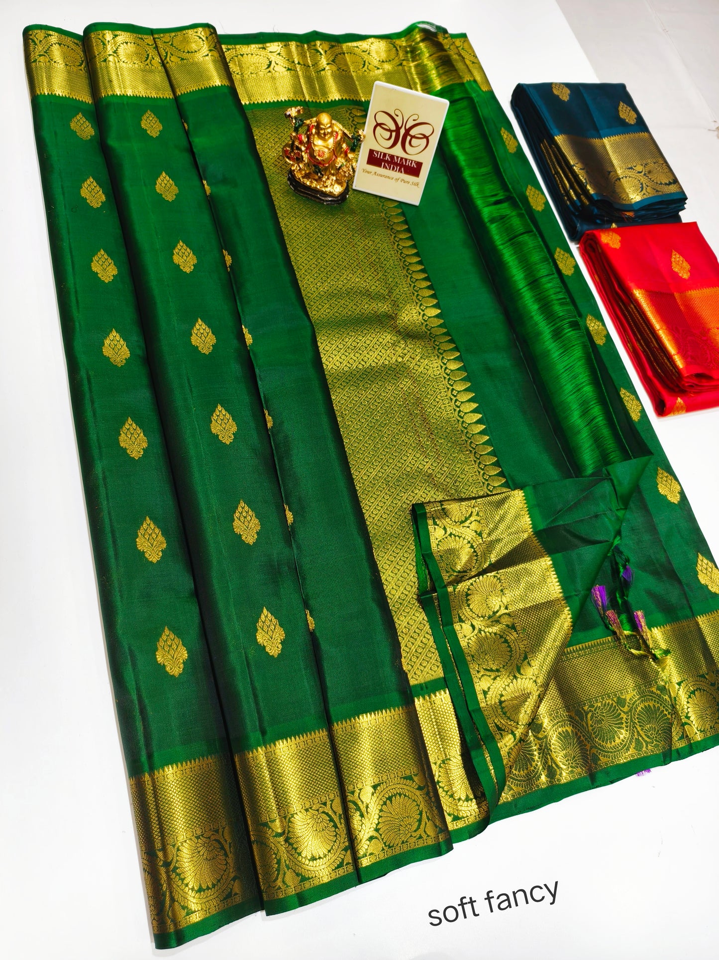 Kanchipuram Pure Soft Silks Sarees-with Silk Mark certificate- catalogue C4- 220 collections