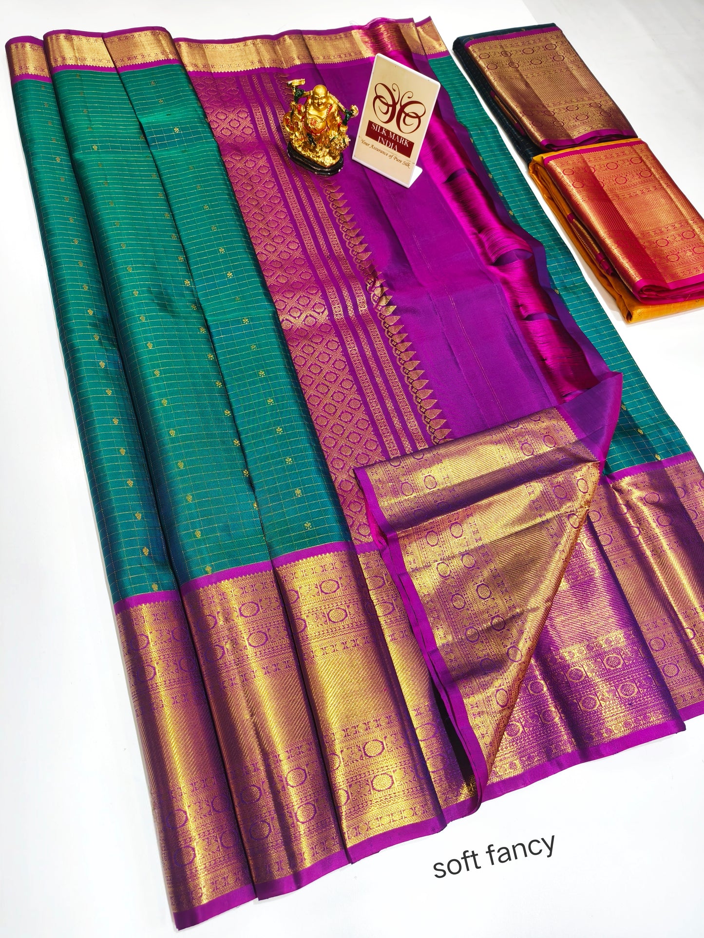 Kanchipuram Pure Soft Silks Sarees-with Silk Mark certificate- catalogue C4- 220 collections