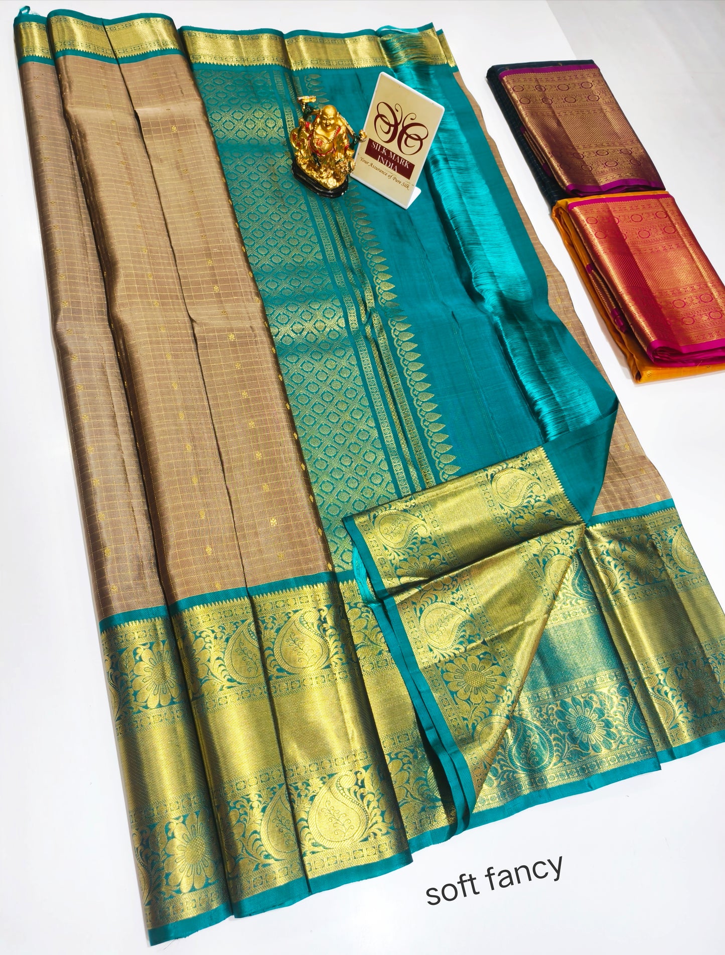 Kanchipuram Pure Soft Silks Sarees-with Silk Mark certificate- catalogue C4- 220 collections