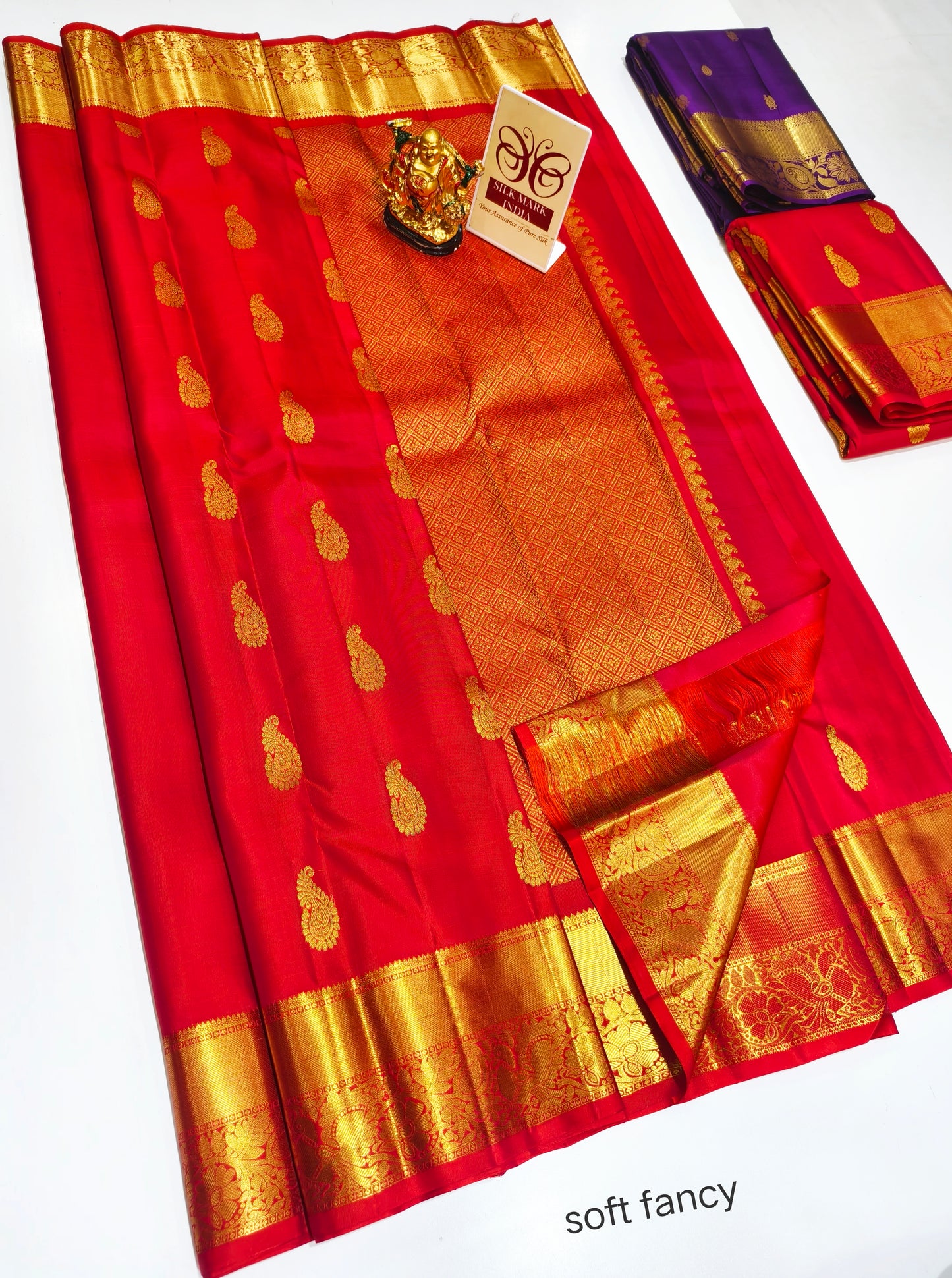 Kanchipuram Pure Soft Silks Sarees-with Silk Mark certificate- catalogue C4- 220 collections
