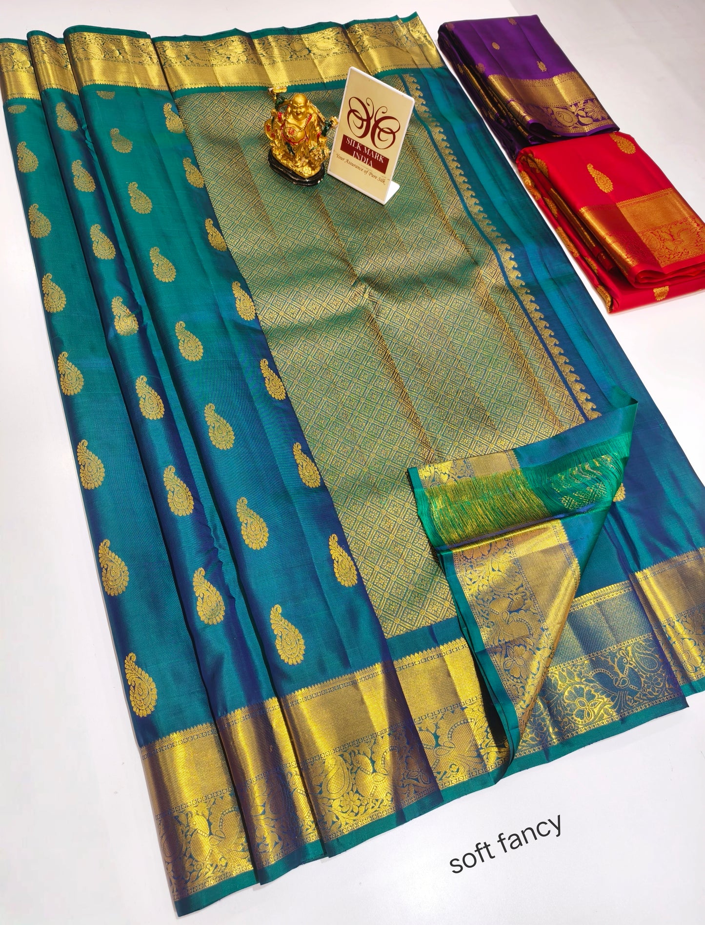 Kanchipuram Pure Soft Silks Sarees-with Silk Mark certificate- catalogue C4- 220 collections