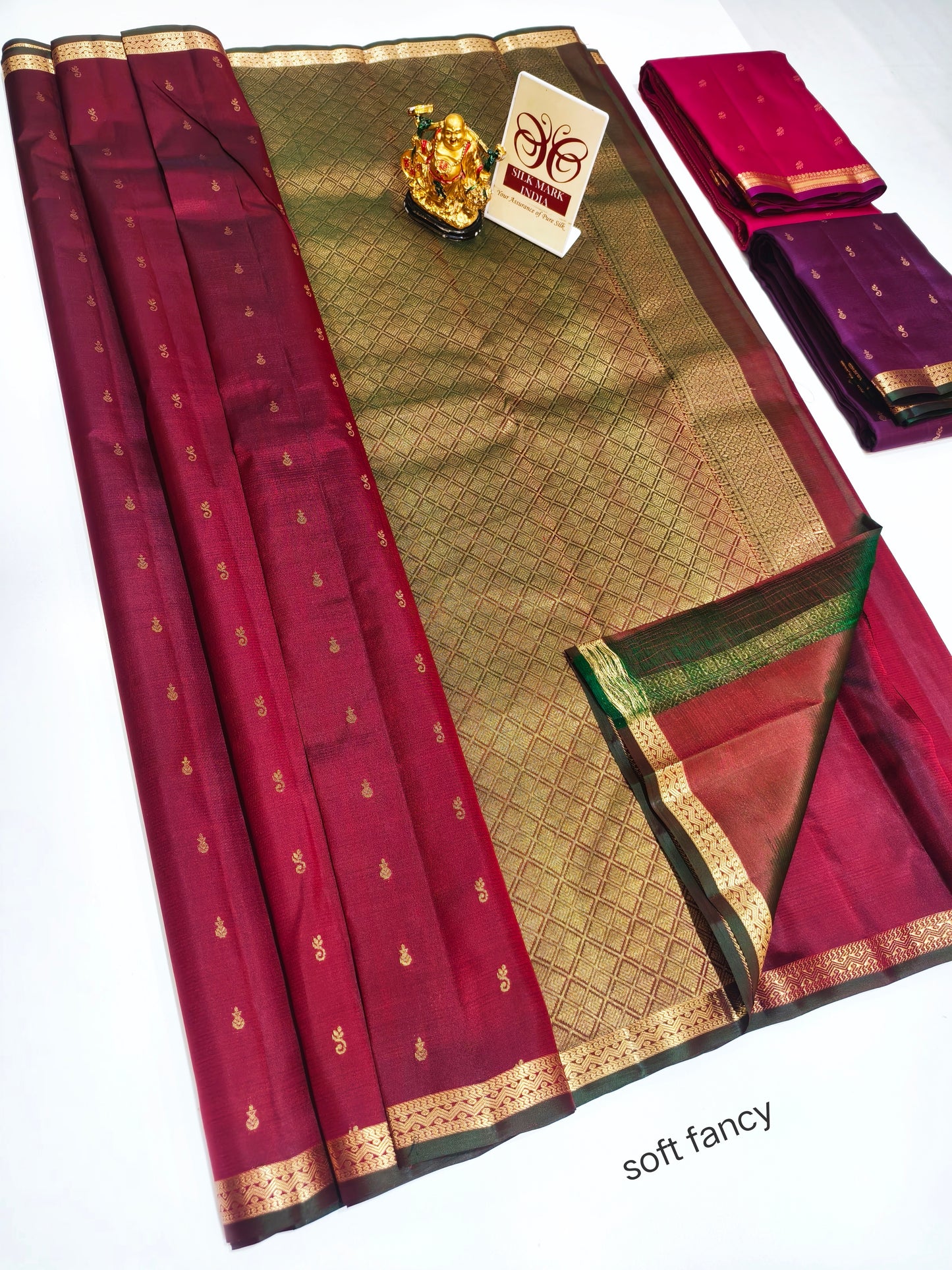 Kanchipuram Pure Soft Silks Sarees-with Silk Mark certificate- catalogue C4- 220 collections