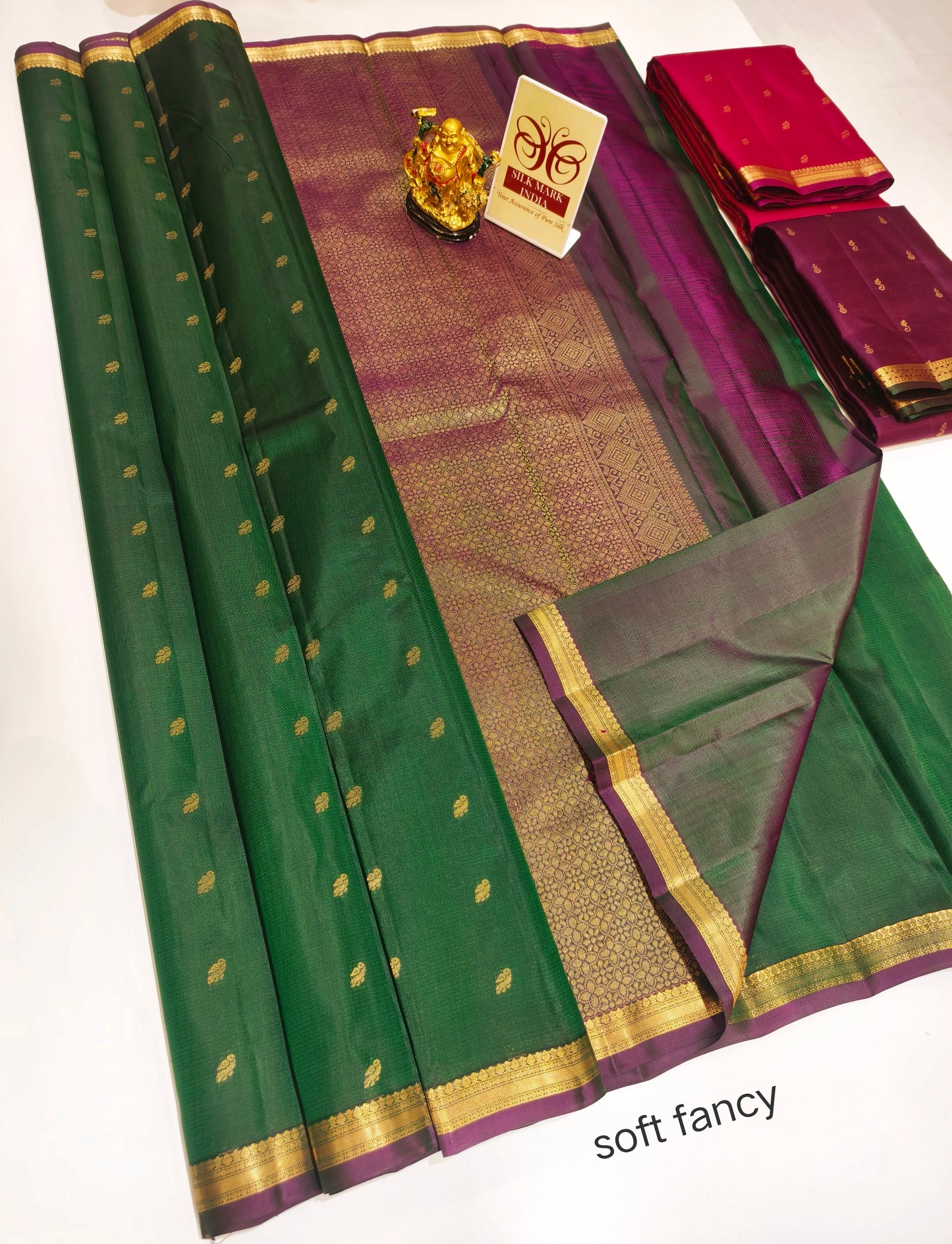 Kanchipuram Pure Soft Silks Sarees-with Silk Mark certificate- catalogue C4- 220 collections