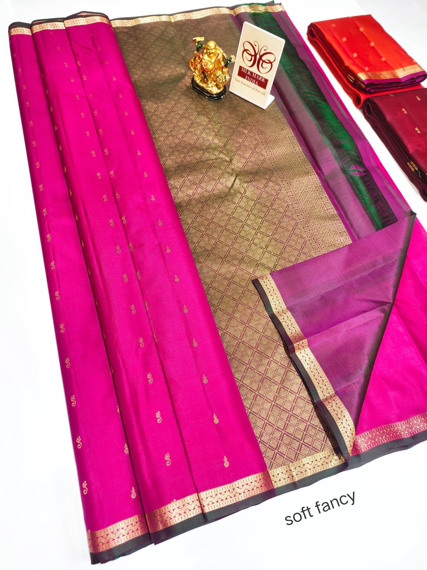 Kanchipuram Pure Soft Silks Sarees-with Silk Mark certificate- catalogue C4- 220 collections