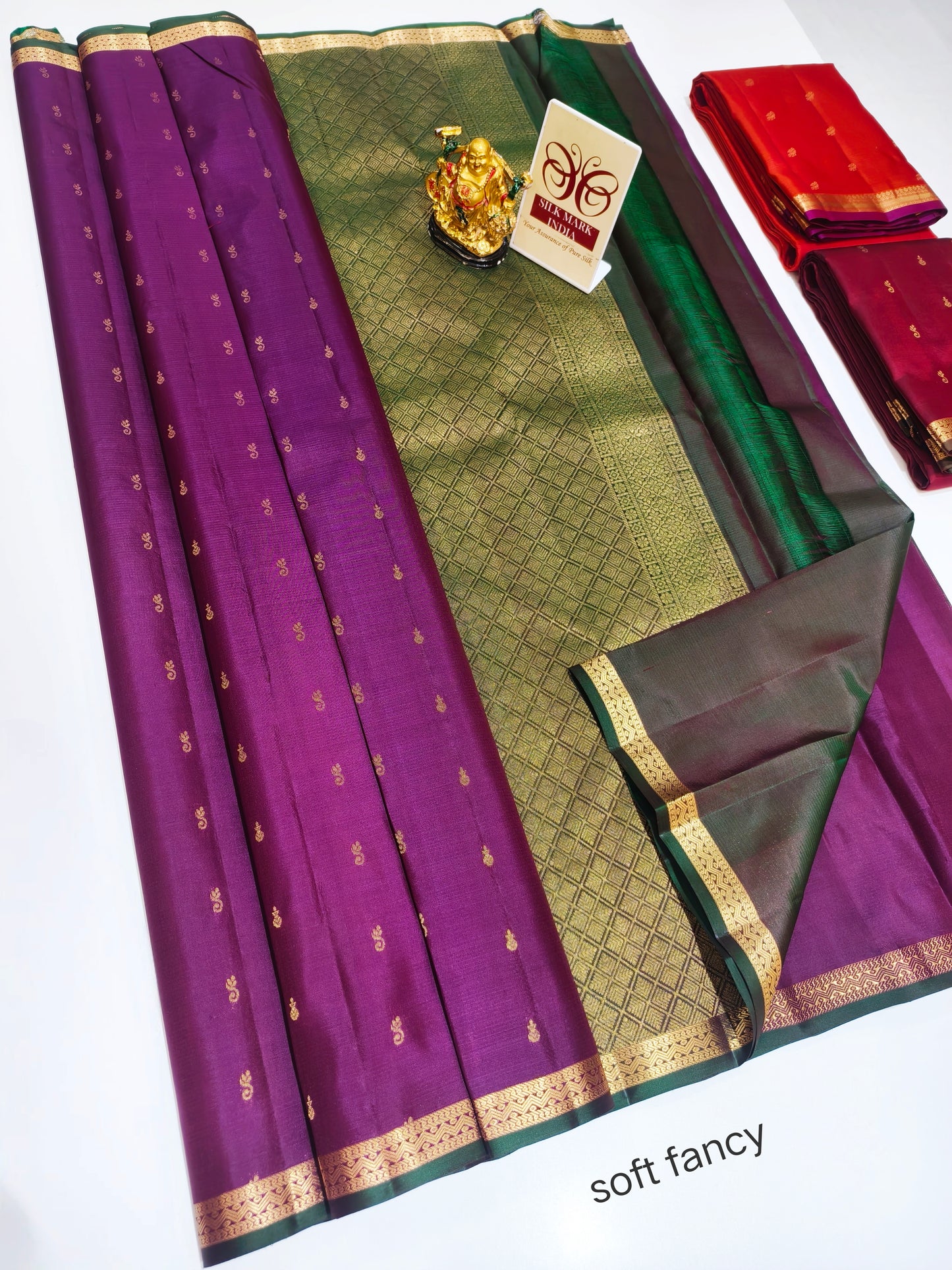 Kanchipuram Pure Soft Silks Sarees-with Silk Mark certificate- catalogue C4- 220 collections