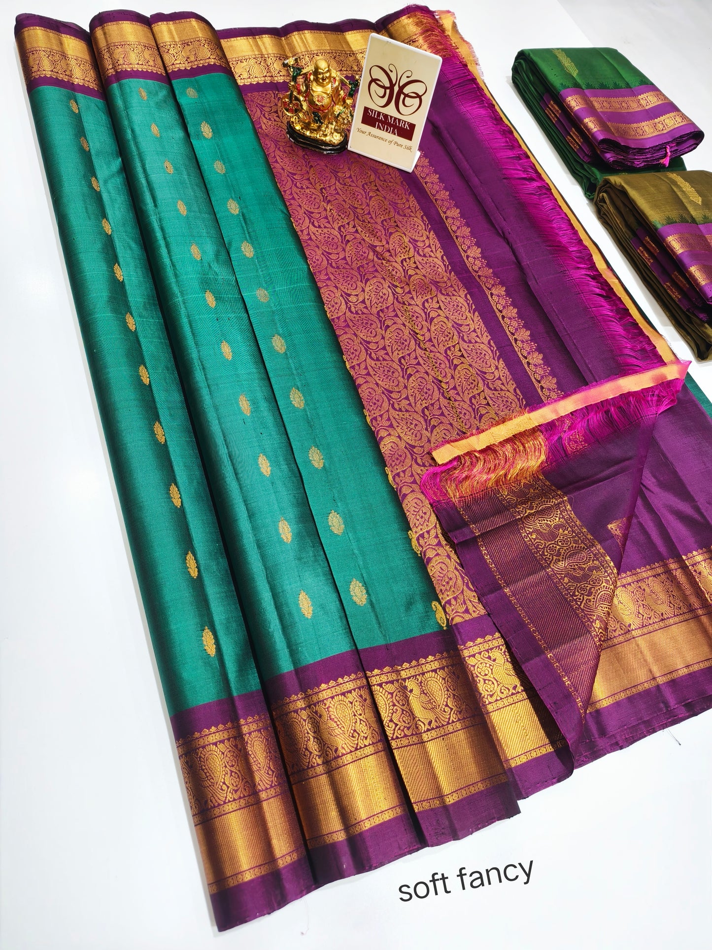 Kanchipuram Pure Soft Silks Sarees-with Silk Mark certificate- catalogue C4- 220 collections