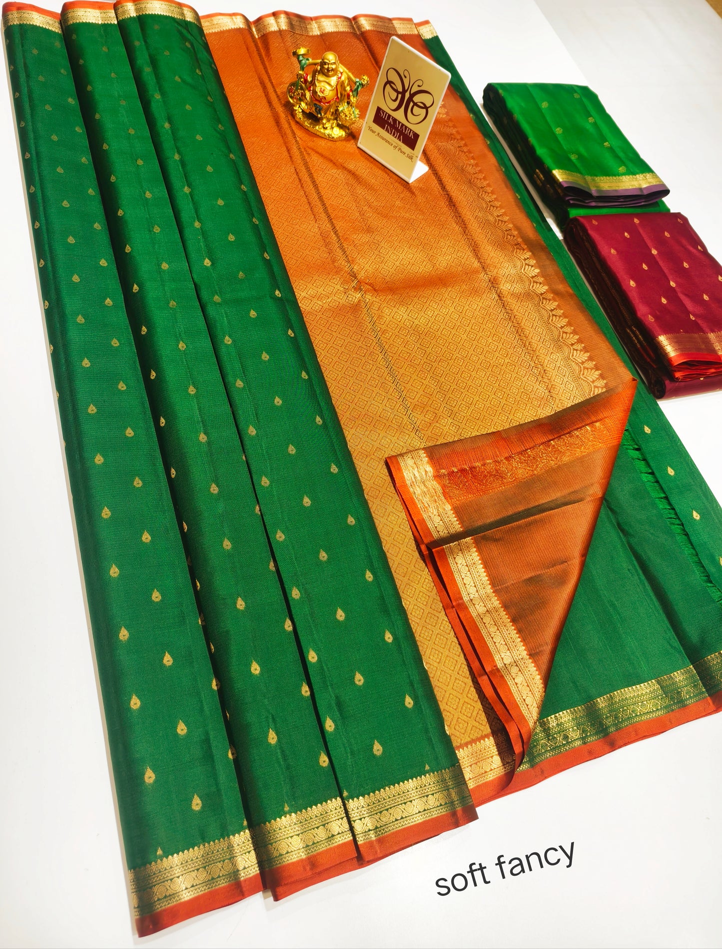 Kanchipuram Pure Soft Silks Sarees-with Silk Mark certificate- catalogue C4- 220 collections