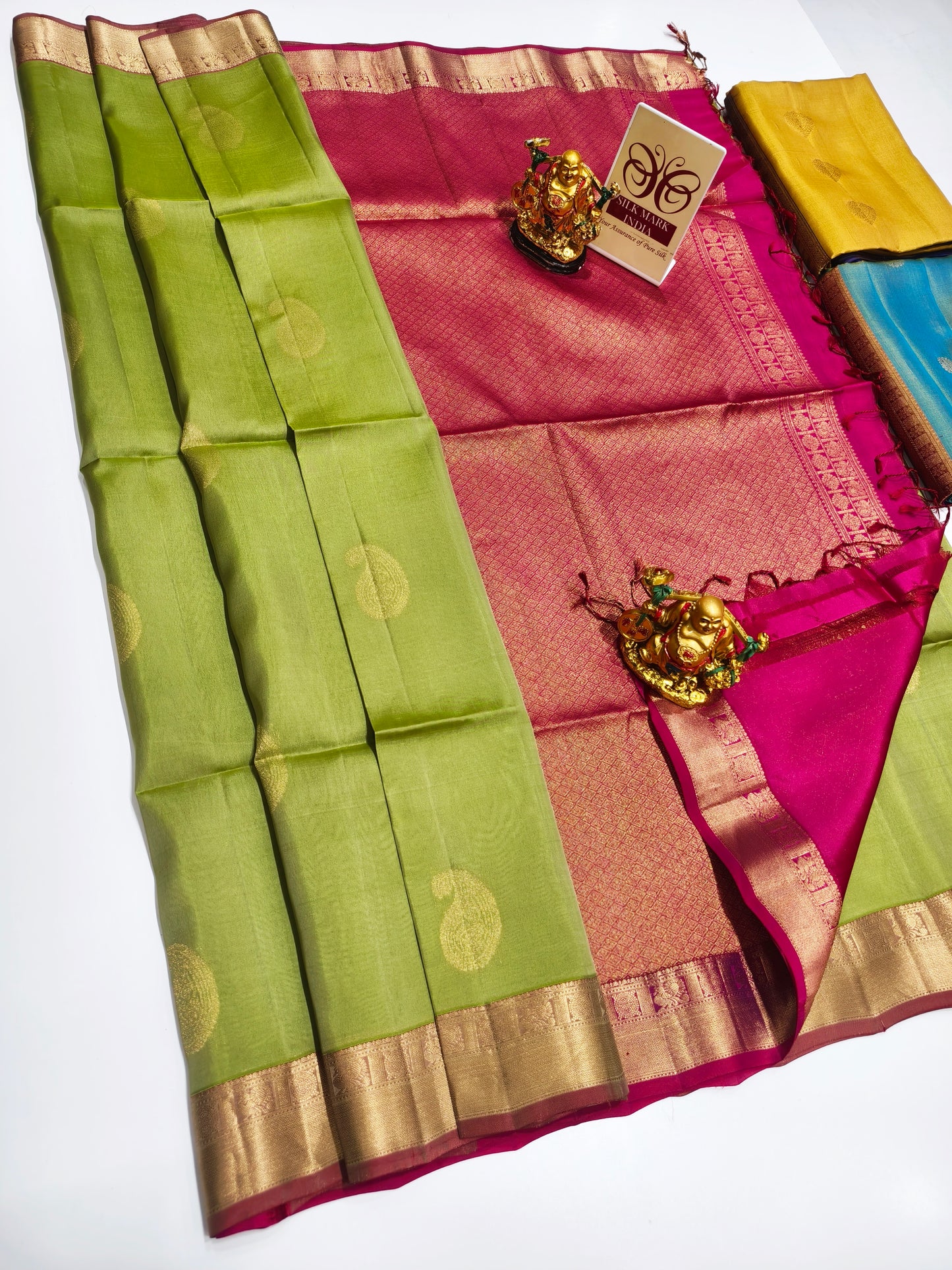 Kanchipuram Pure Soft Silks Sarees-with Silk Mark certificate- catalogue C4- 220 collections